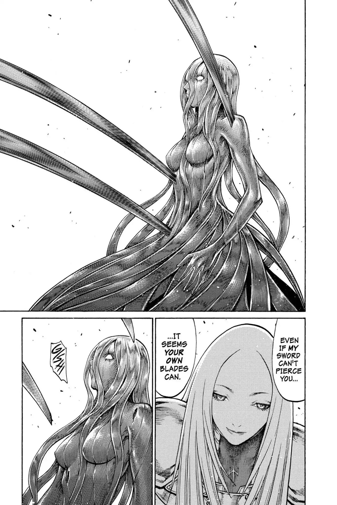 Claymore Chapter 69 page 19 - Chapter 69: Vol.12 Scene 69: The Defiant Ones, Part 2