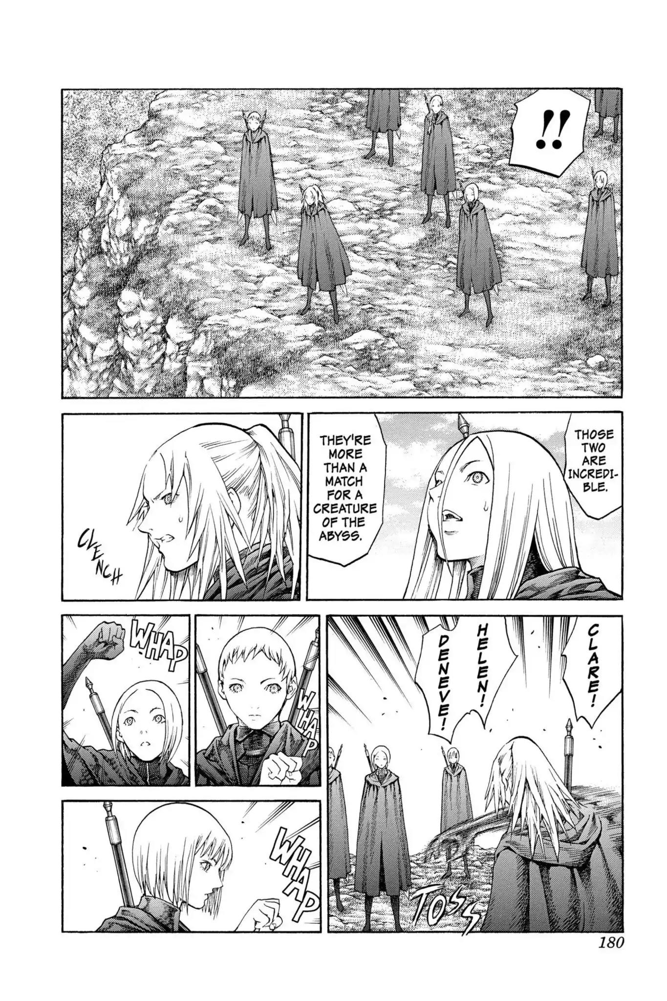 Claymore Chapter 69 page 20 - Chapter 69: Vol.12 Scene 69: The Defiant Ones, Part 2