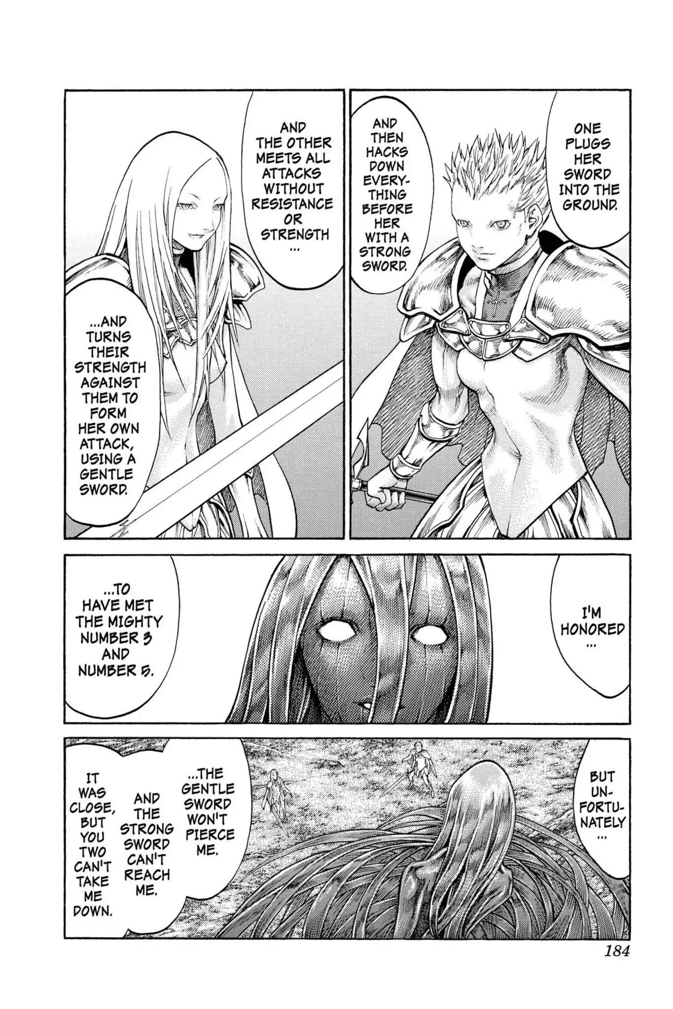 Claymore Chapter 69 page 24 - Chapter 69: Vol.12 Scene 69: The Defiant Ones, Part 2