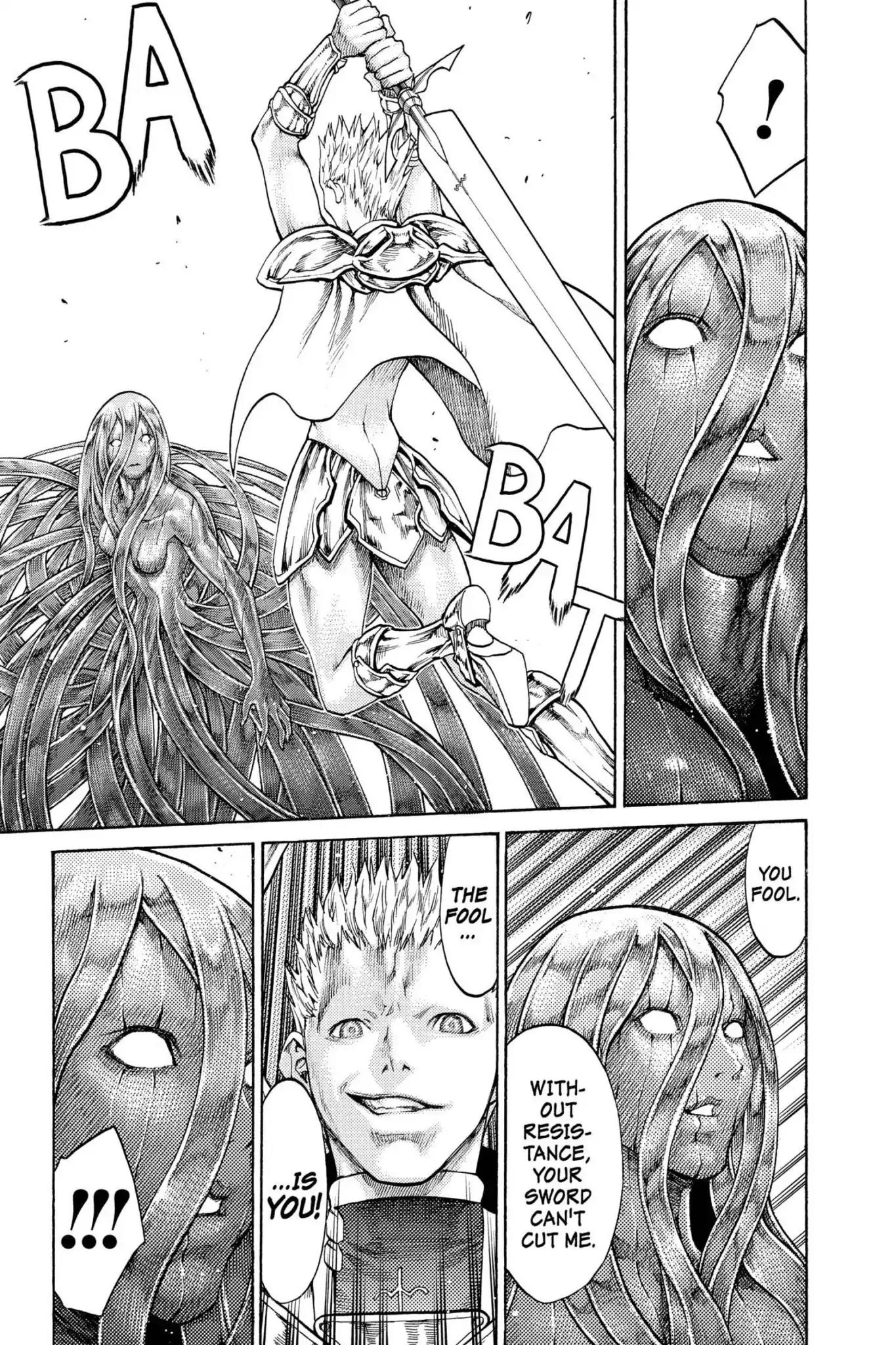Claymore Chapter 69 page 27 - Chapter 69: Vol.12 Scene 69: The Defiant Ones, Part 2
