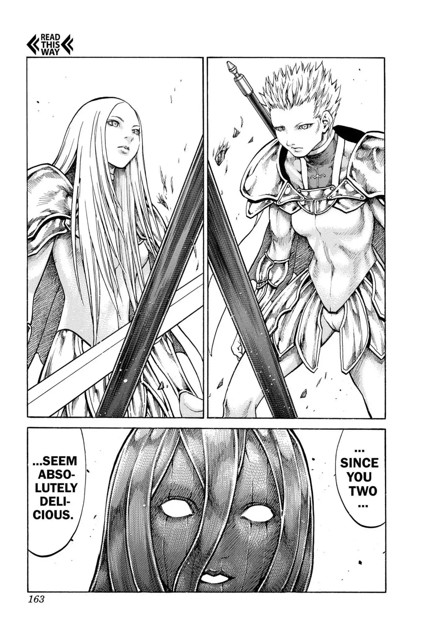 Claymore Chapter 69 page 4 - Chapter 69: Vol.12 Scene 69: The Defiant Ones, Part 2