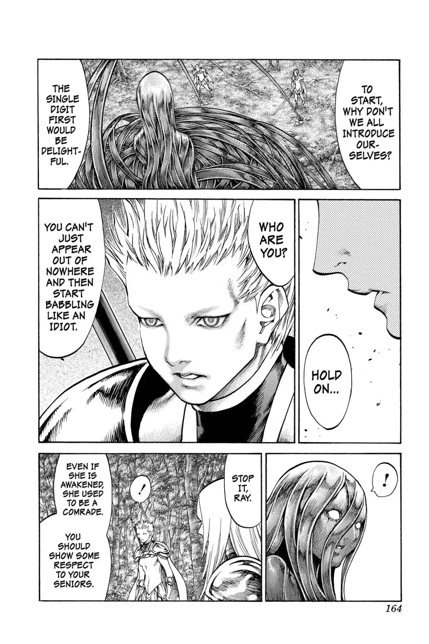 Claymore Chapter 69 page 5 - Chapter 69: Vol.12 Scene 69: The Defiant Ones, Part 2