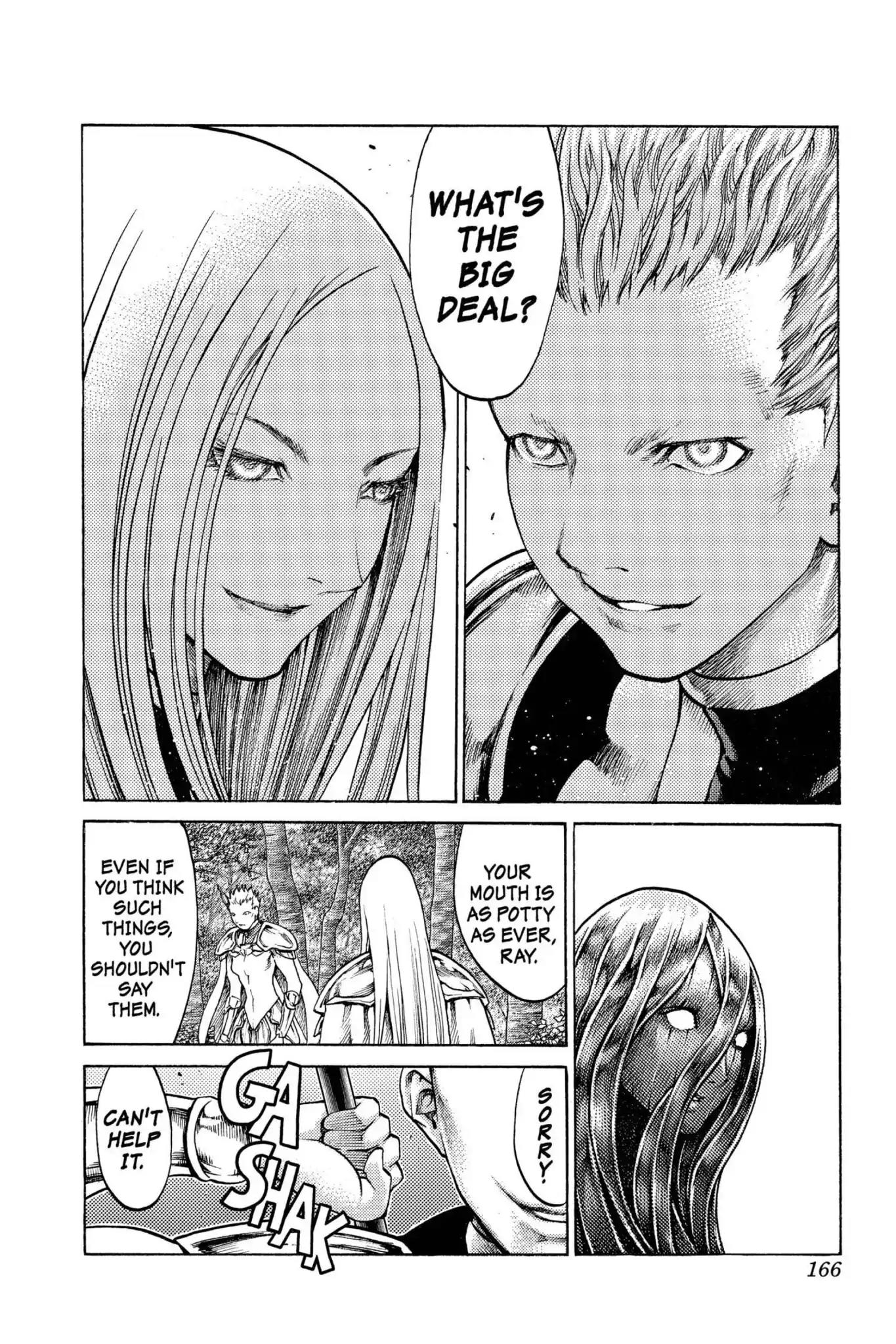 Claymore Chapter 69 page 7 - Chapter 69: Vol.12 Scene 69: The Defiant Ones, Part 2