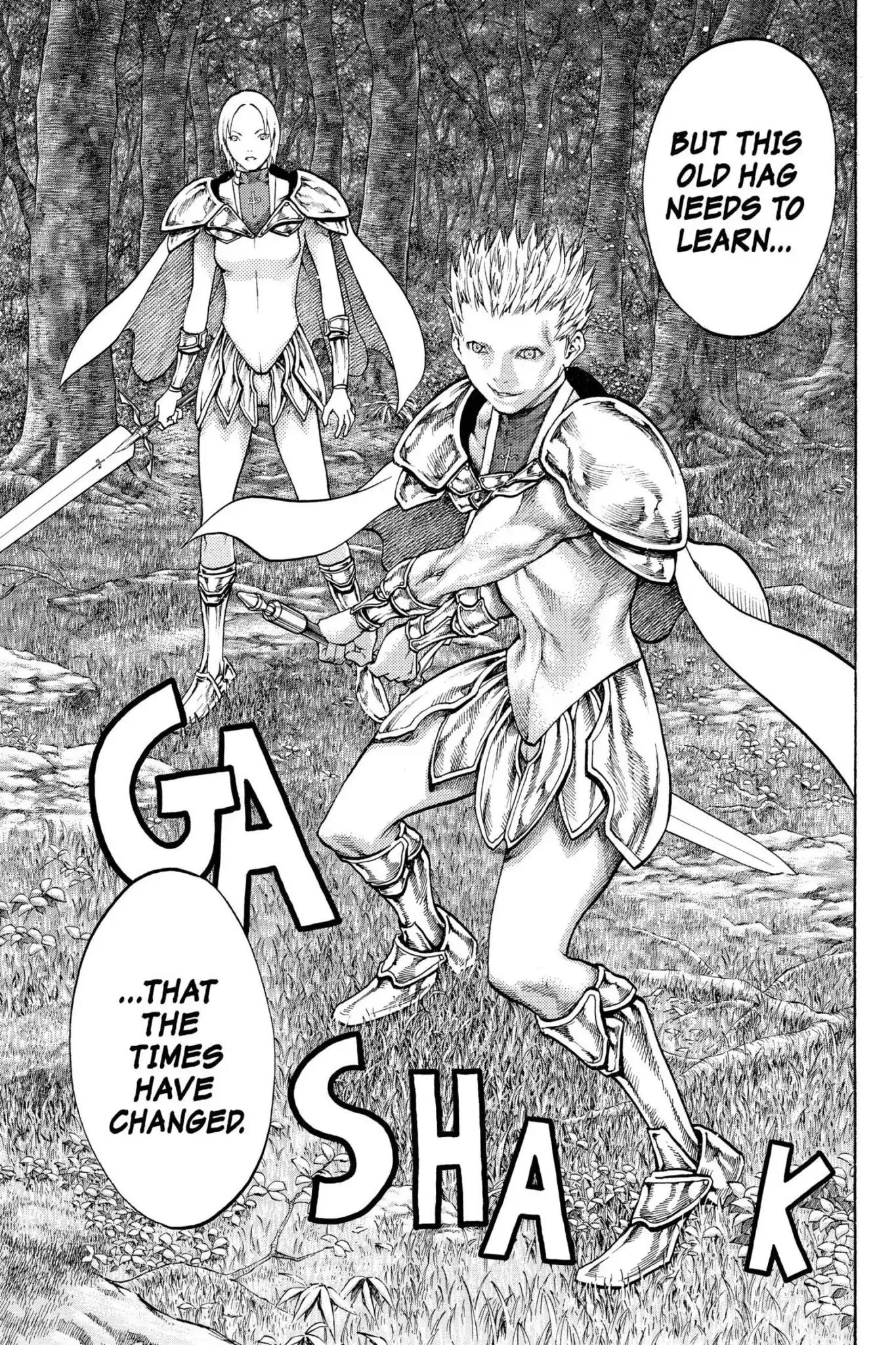 Claymore Chapter 69 page 8 - Chapter 69: Vol.12 Scene 69: The Defiant Ones, Part 2