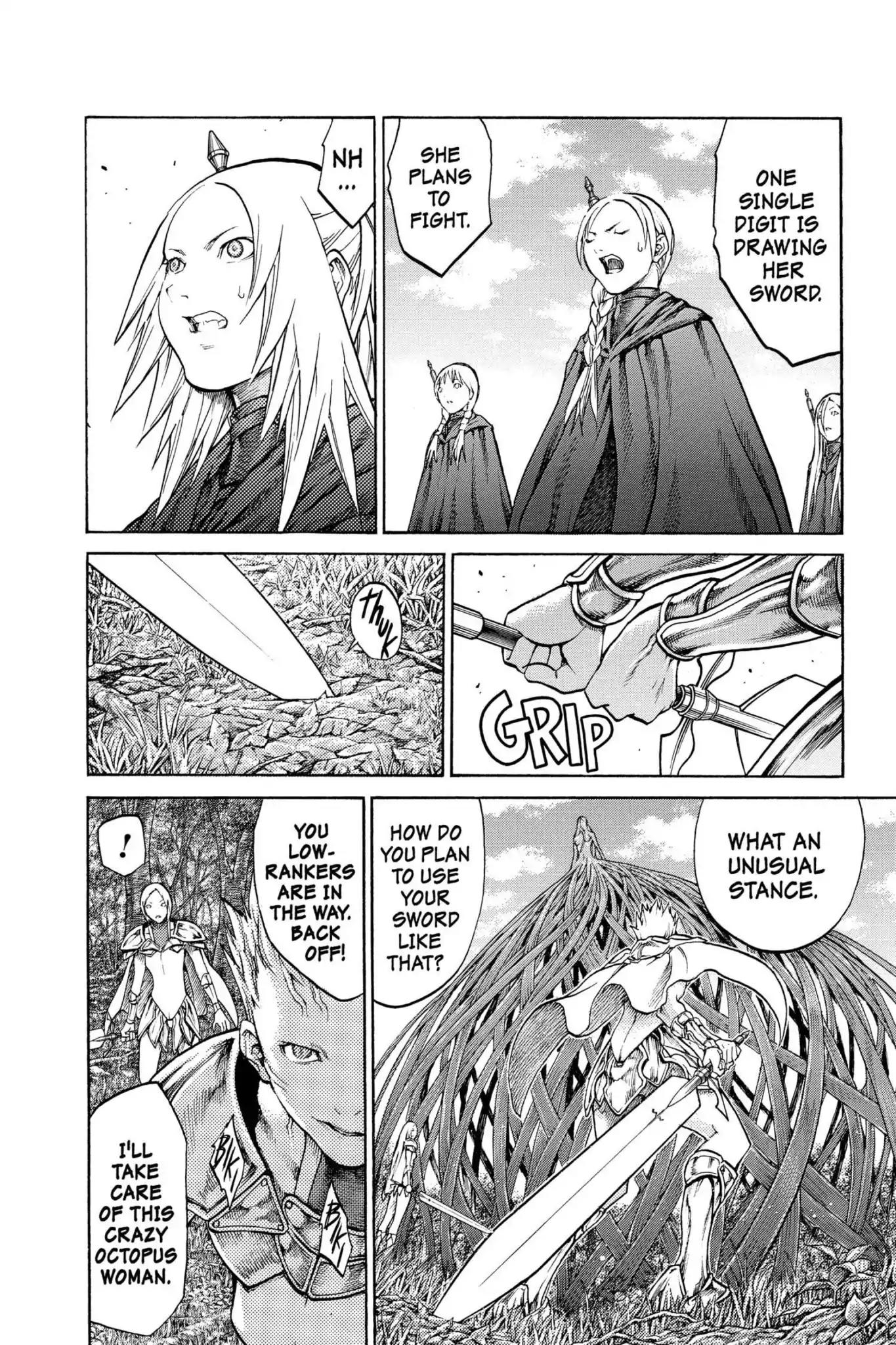 Claymore Chapter 69 page 9 - Chapter 69: Vol.12 Scene 69: The Defiant Ones, Part 2