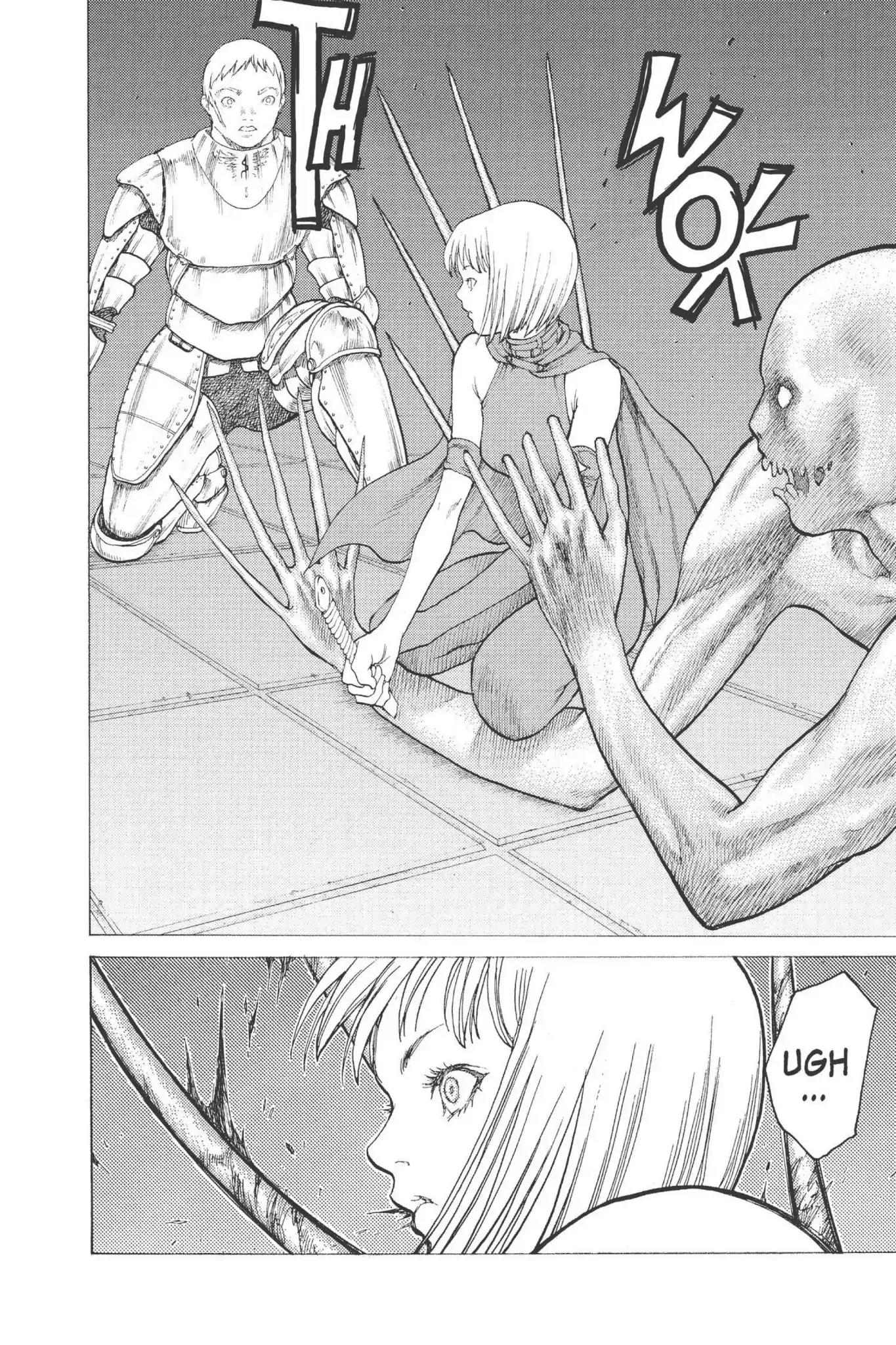 Claymore Chapter 7 page 11 - Chapter 7: Vol.2 Scene 7: Darkness in Paradise, Part 3