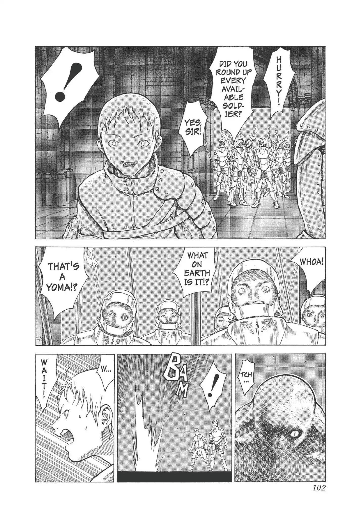 Claymore Chapter 7 page 15 - Chapter 7: Vol.2 Scene 7: Darkness in Paradise, Part 3