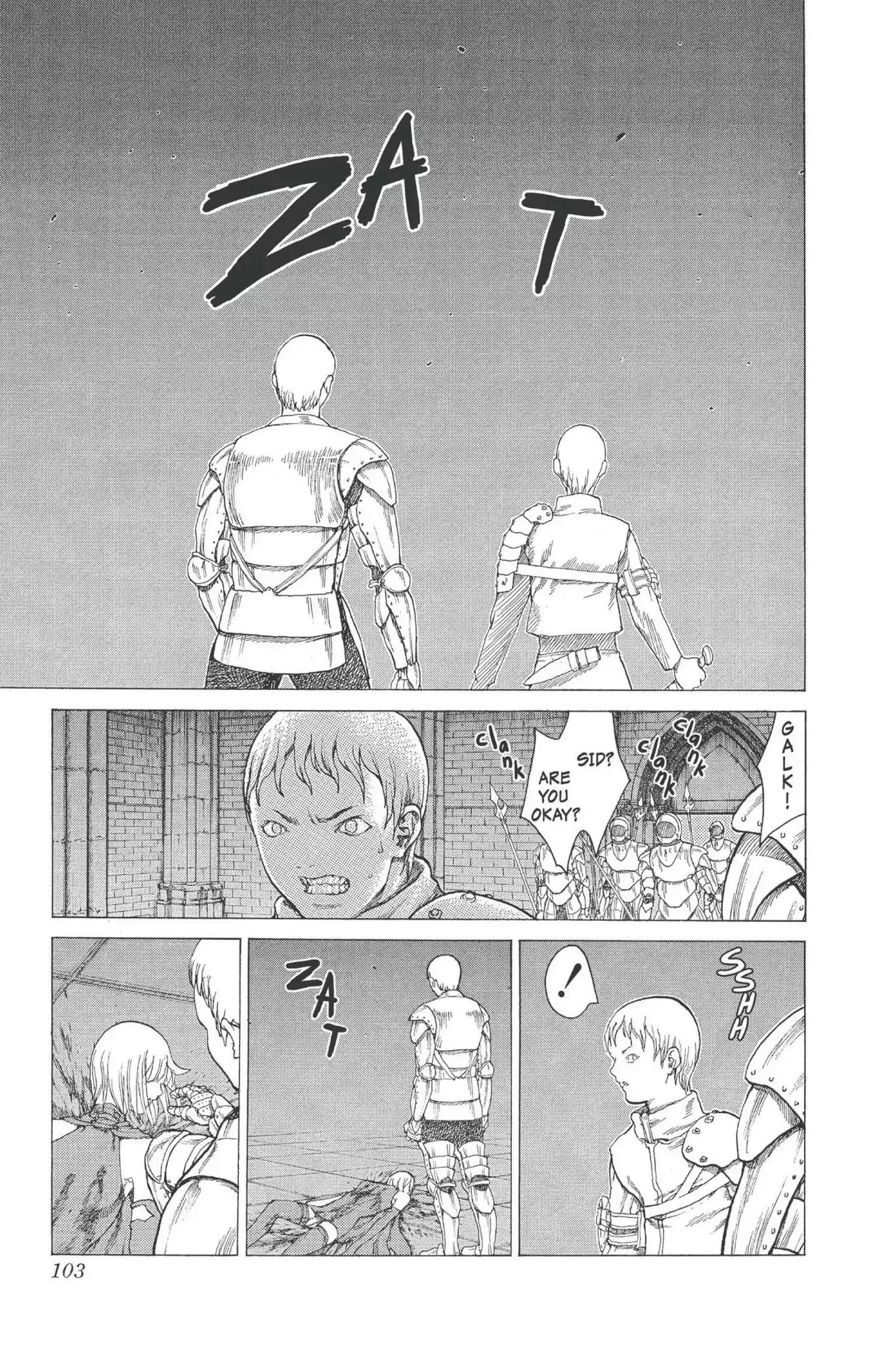 Claymore Chapter 7 page 16 - Chapter 7: Vol.2 Scene 7: Darkness in Paradise, Part 3