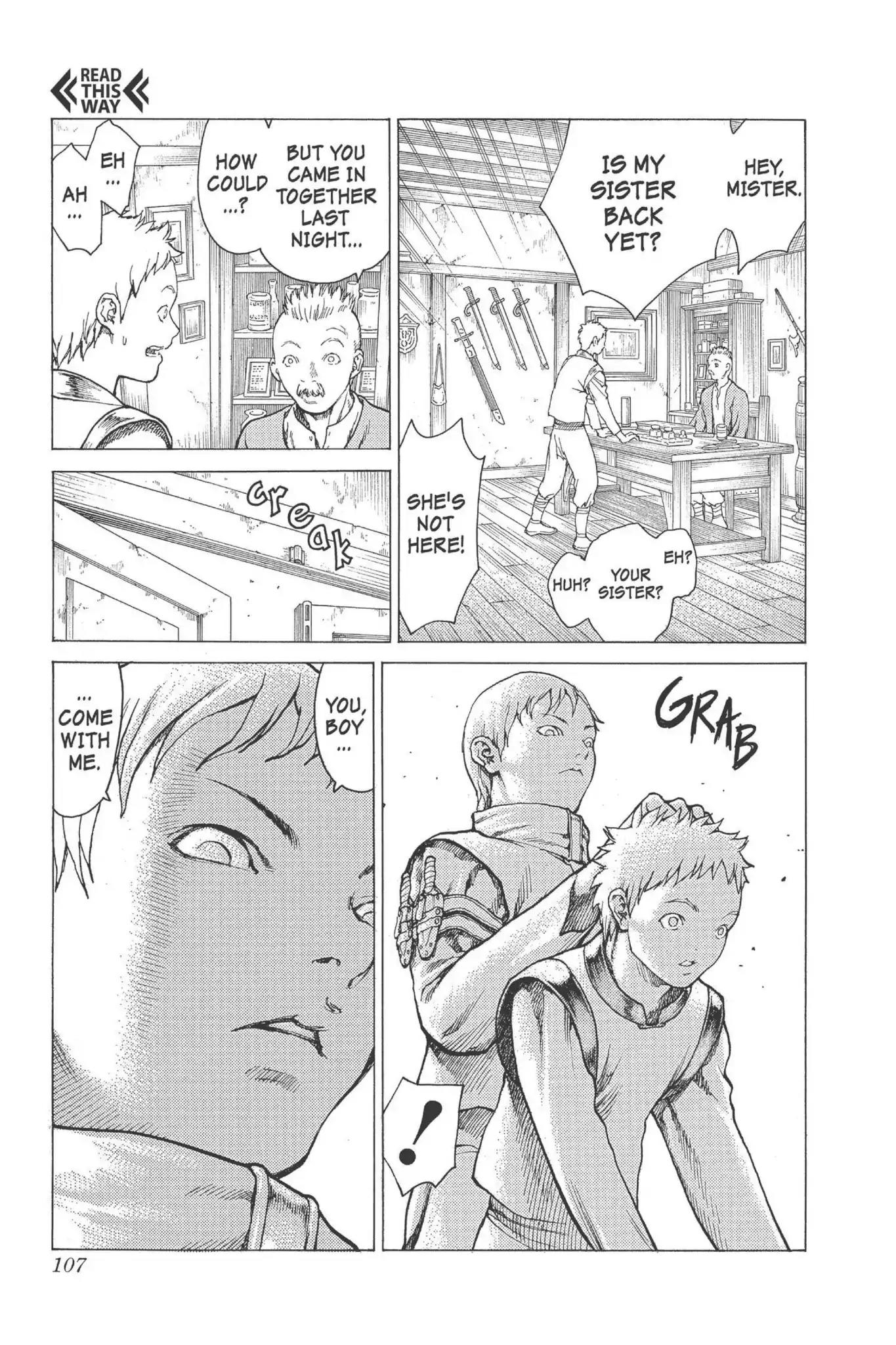 Claymore Chapter 7 page 20 - Chapter 7: Vol.2 Scene 7: Darkness in Paradise, Part 3