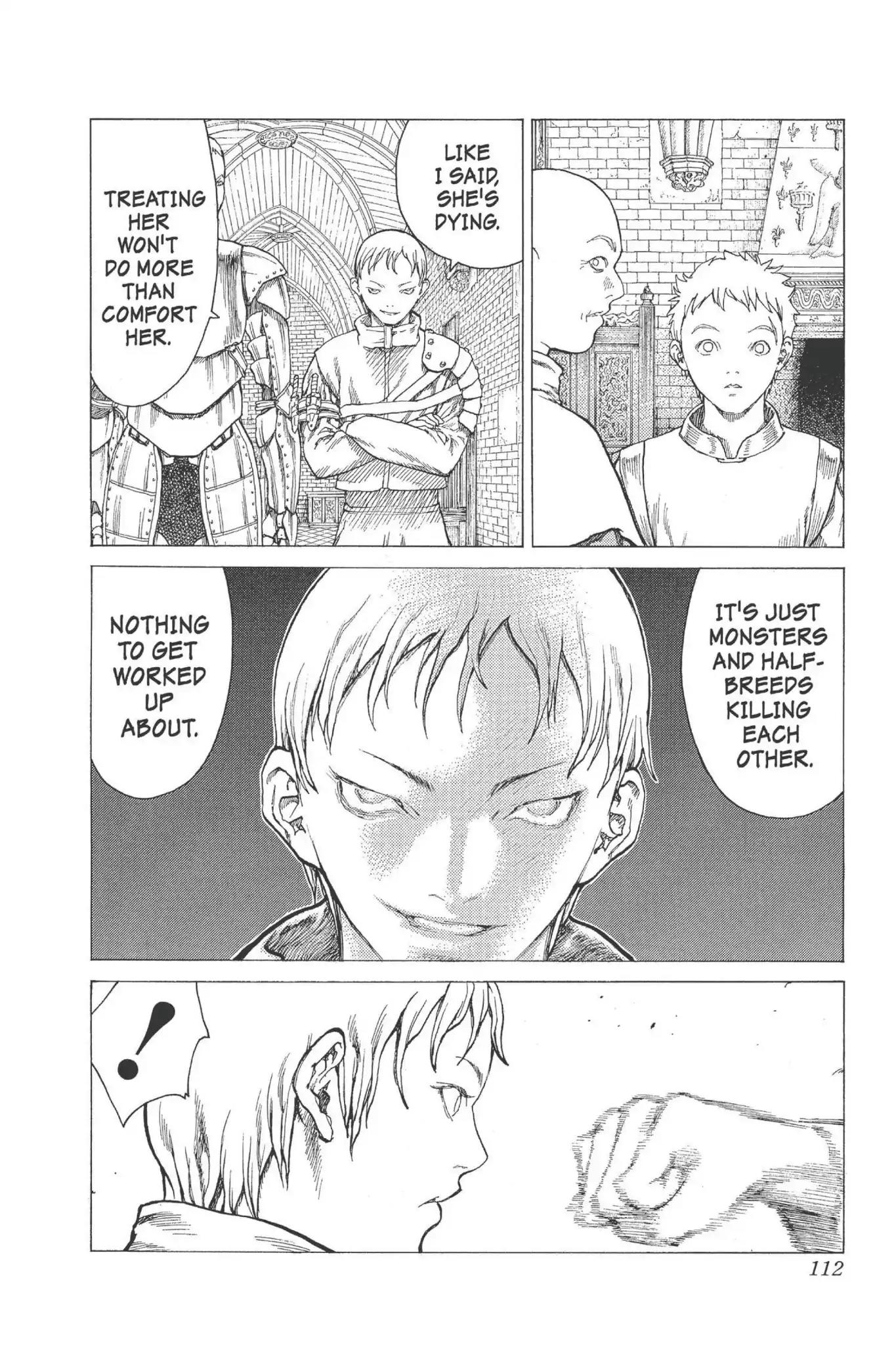 Claymore Chapter 7 page 25 - Chapter 7: Vol.2 Scene 7: Darkness in Paradise, Part 3