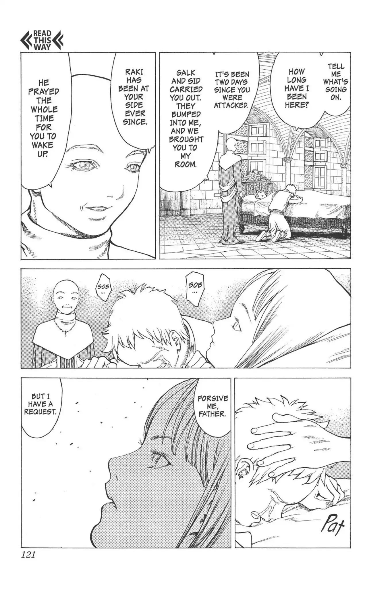 Claymore Chapter 7 page 34 - Chapter 7: Vol.2 Scene 7: Darkness in Paradise, Part 3