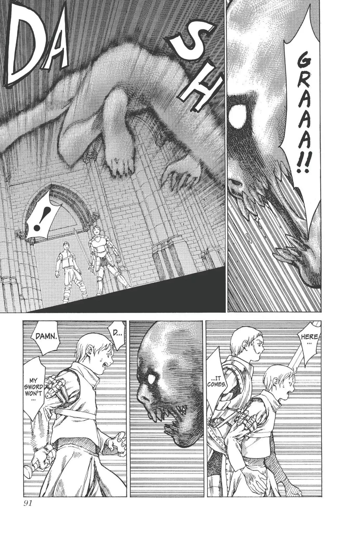Claymore Chapter 7 page 4 - Chapter 7: Vol.2 Scene 7: Darkness in Paradise, Part 3