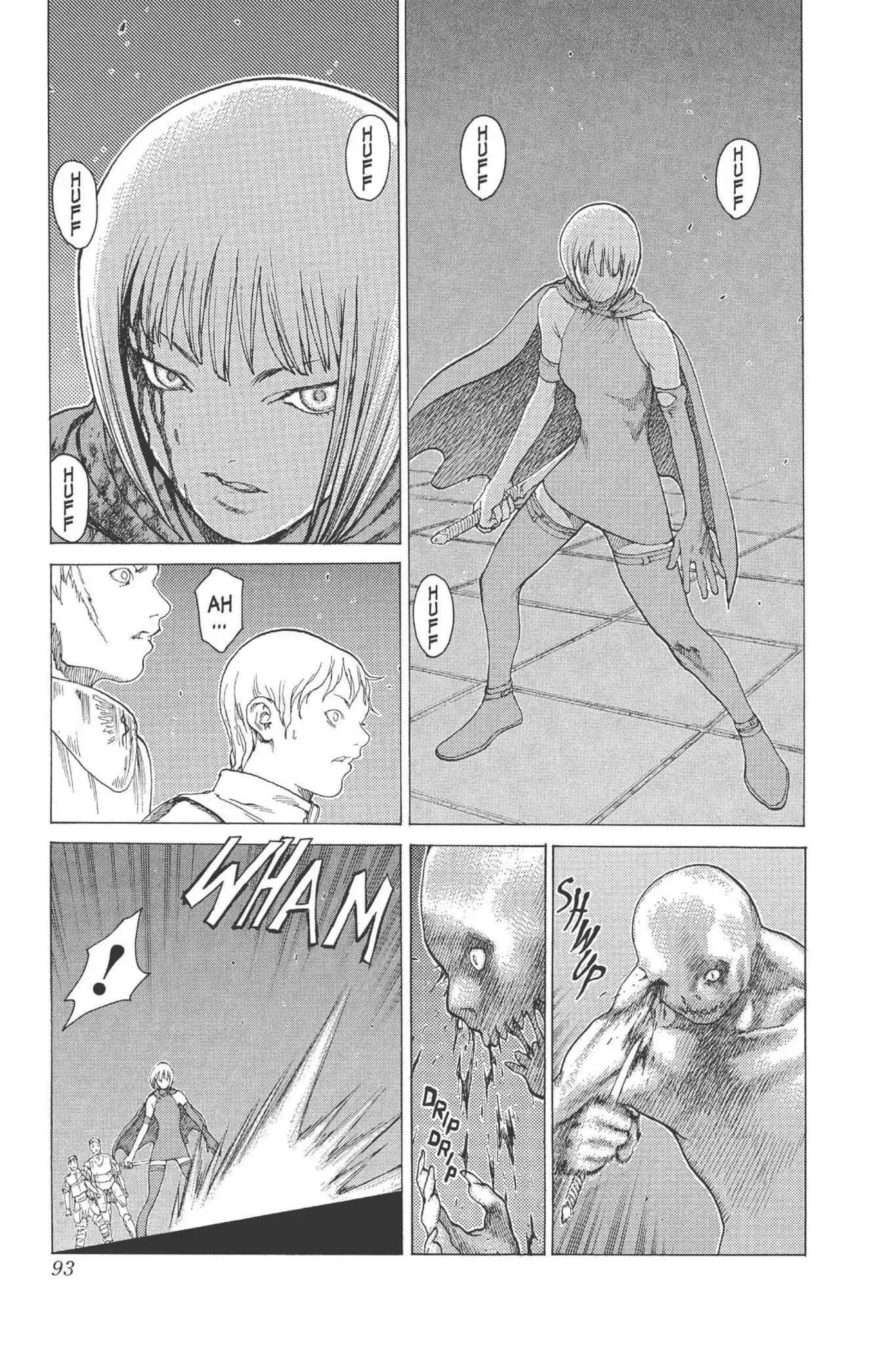 Claymore Chapter 7 page 6 - Chapter 7: Vol.2 Scene 7: Darkness in Paradise, Part 3