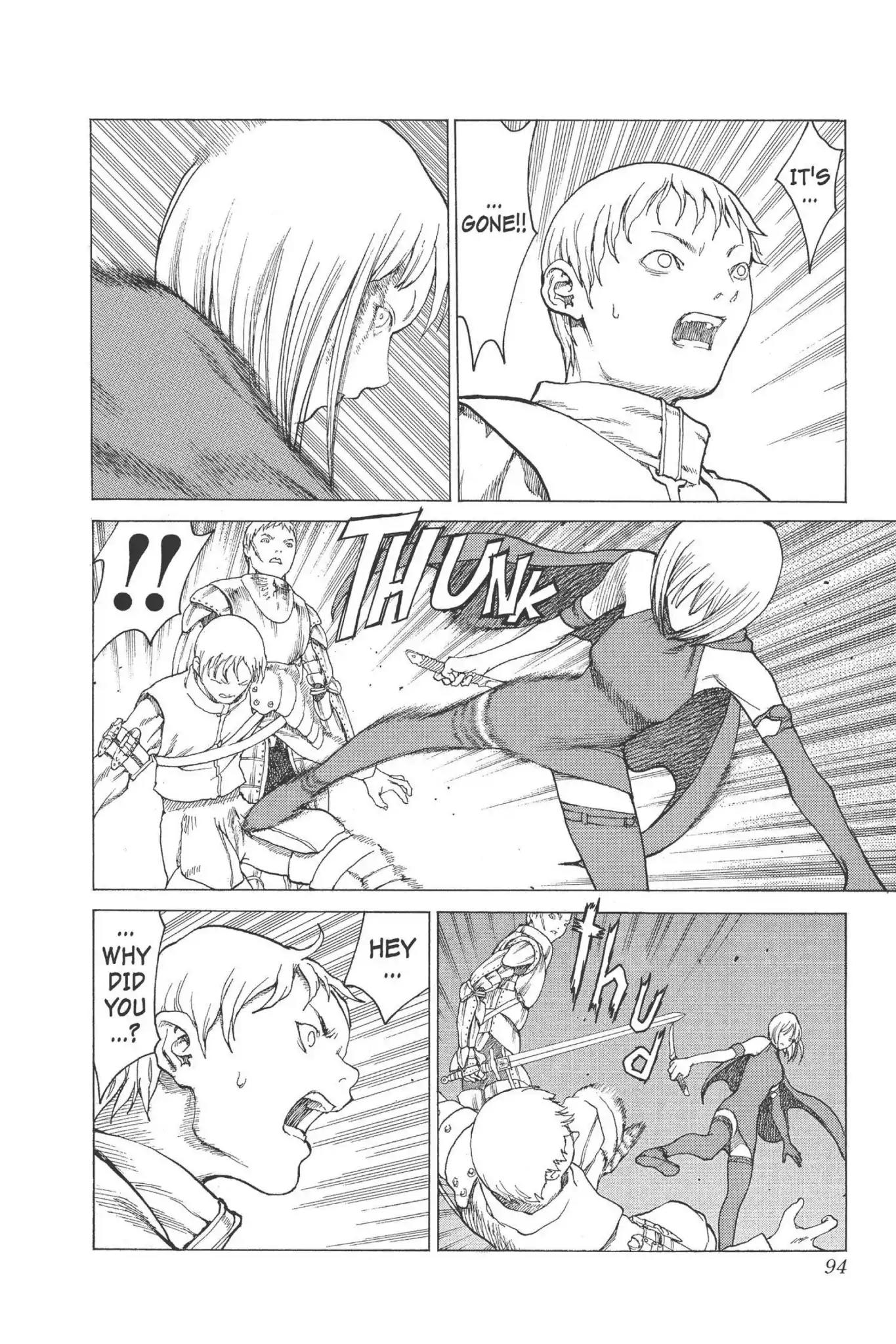 Claymore Chapter 7 page 7 - Chapter 7: Vol.2 Scene 7: Darkness in Paradise, Part 3