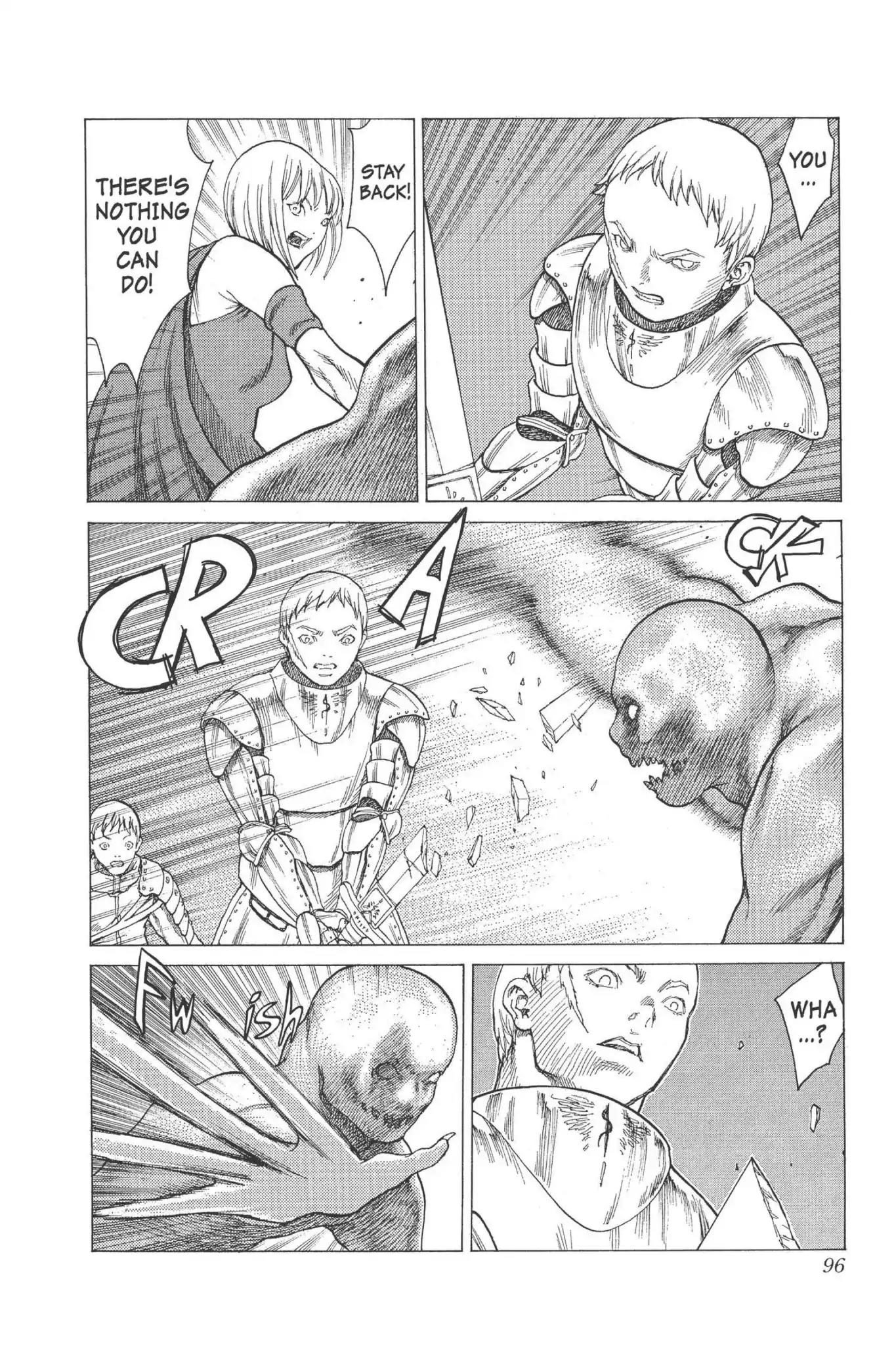 Claymore Chapter 7 page 9 - Chapter 7: Vol.2 Scene 7: Darkness in Paradise, Part 3