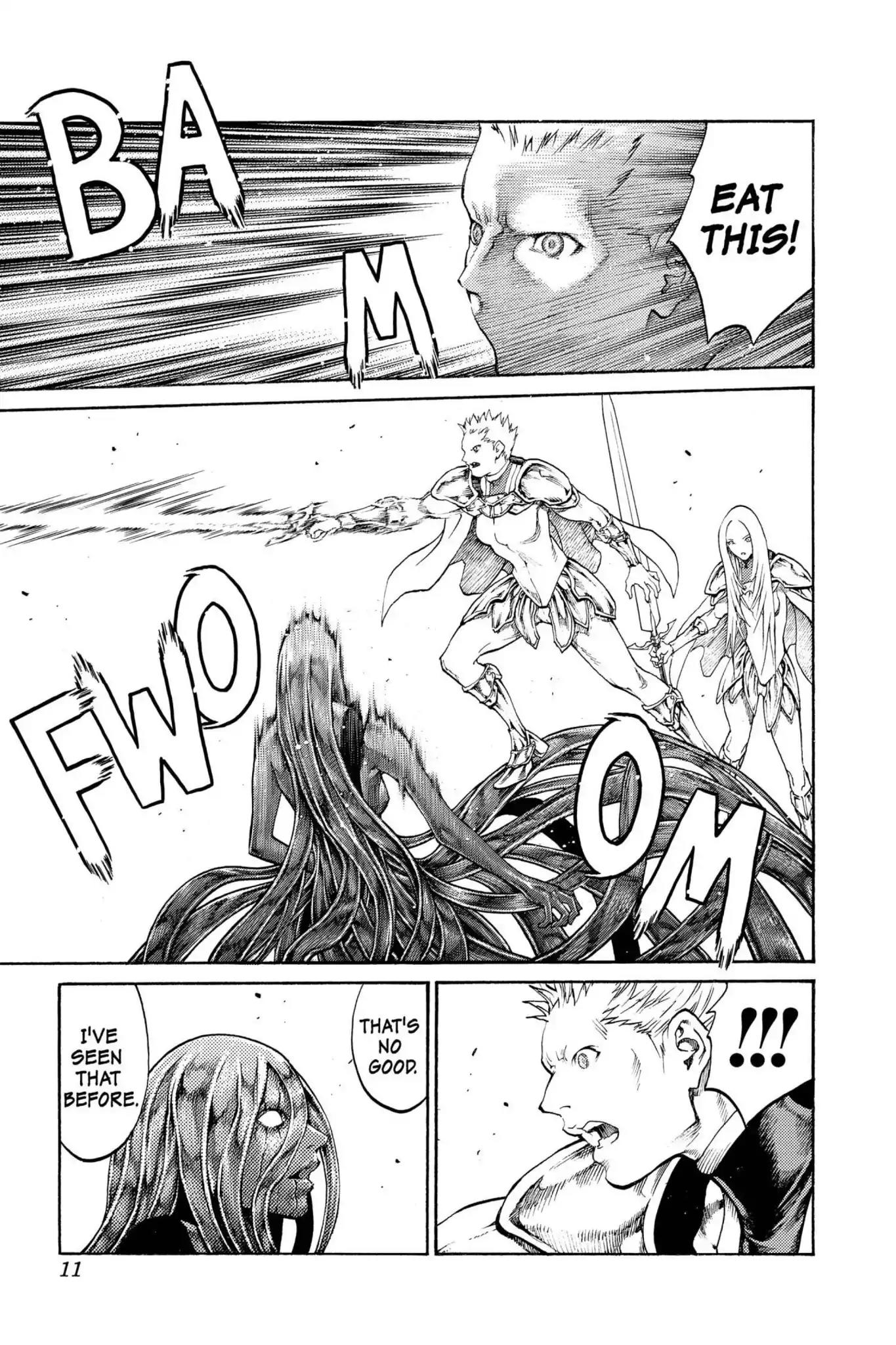 Claymore Chapter 70 page 11 - Chapter 70: Vol.13 Scene 70: The Defiant Ones, Part 3