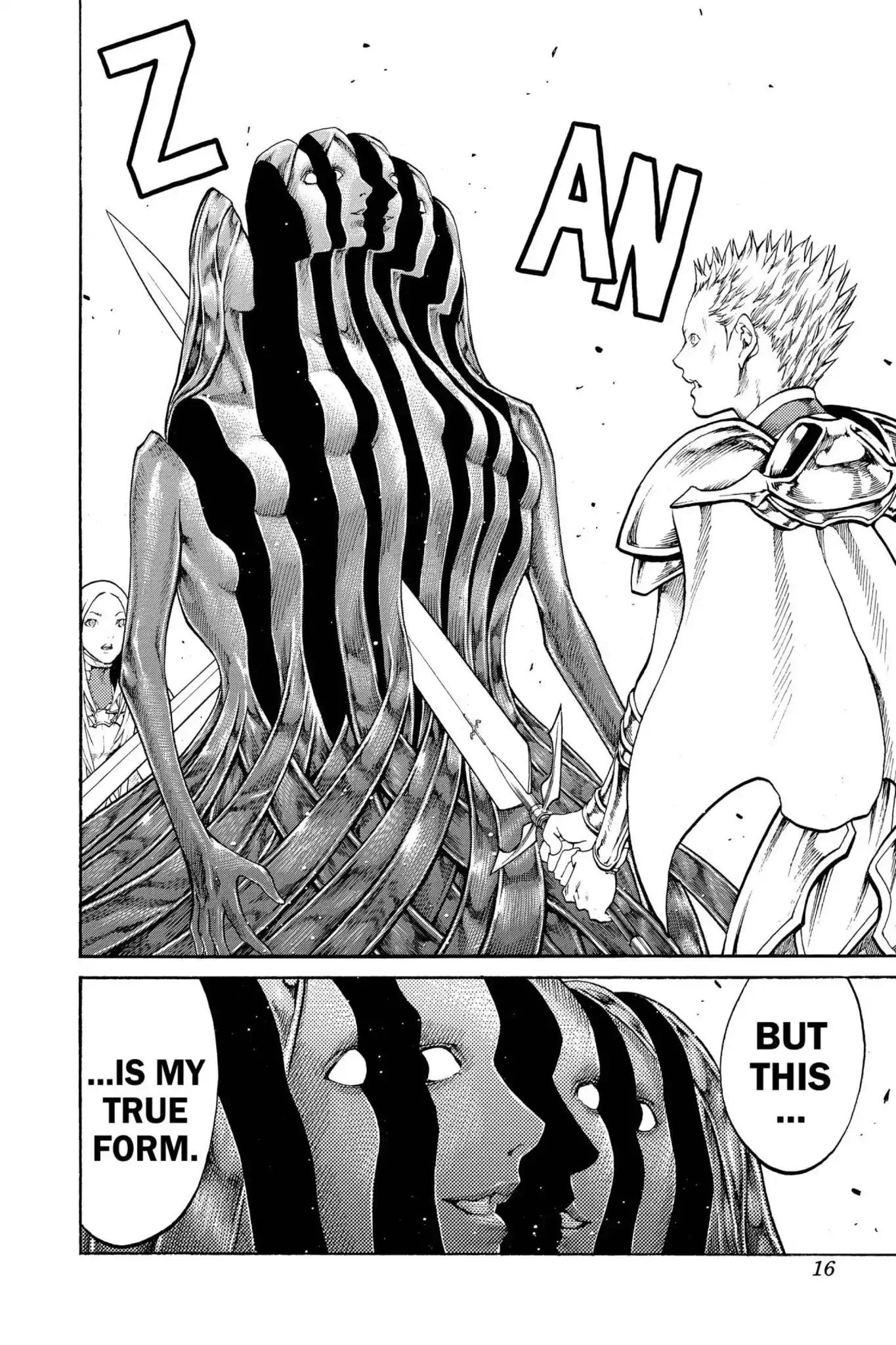 Claymore Chapter 70 page 16 - Chapter 70: Vol.13 Scene 70: The Defiant Ones, Part 3