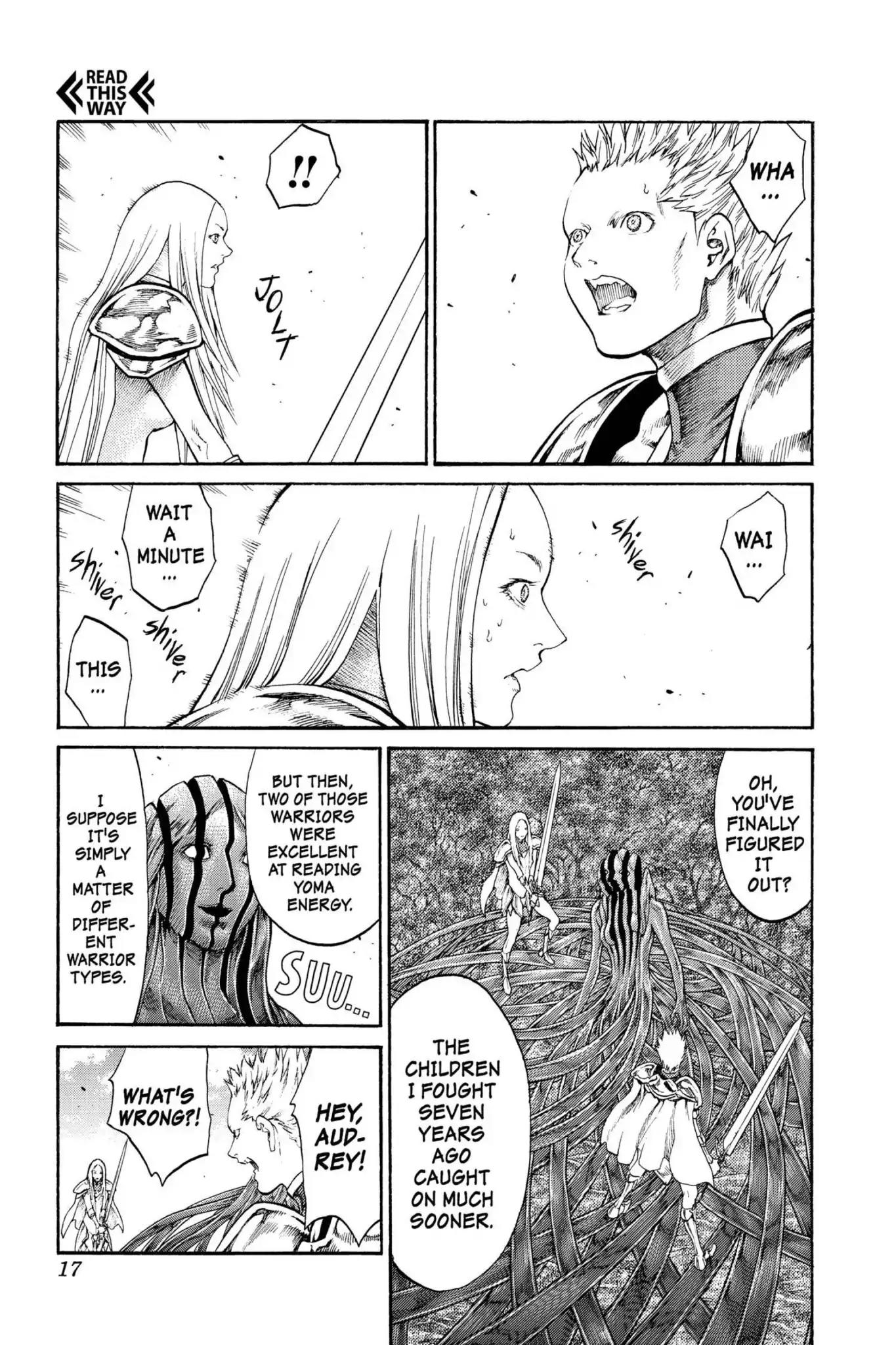 Claymore Chapter 70 page 17 - Chapter 70: Vol.13 Scene 70: The Defiant Ones, Part 3