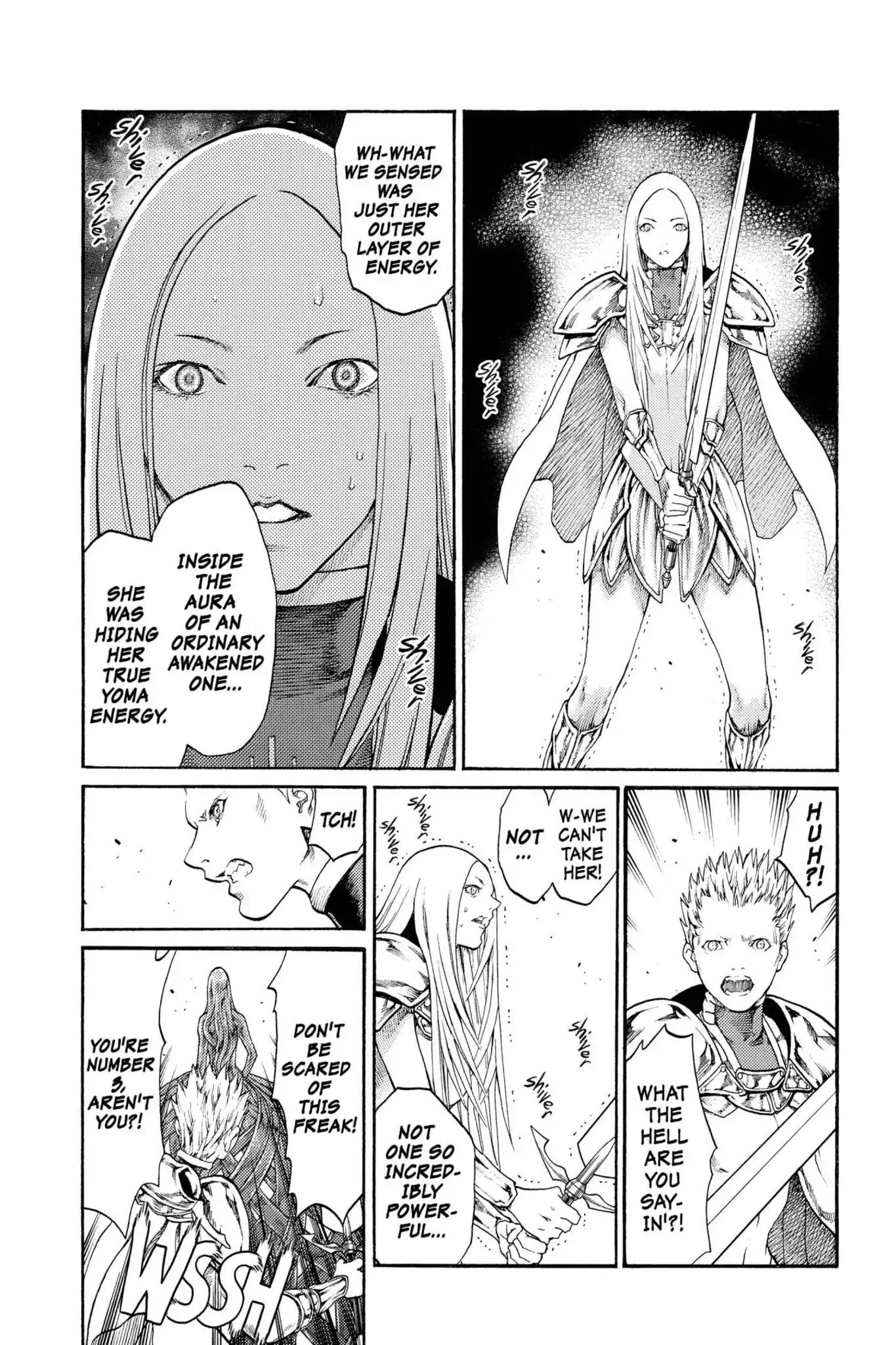 Claymore Chapter 70 page 18 - Chapter 70: Vol.13 Scene 70: The Defiant Ones, Part 3