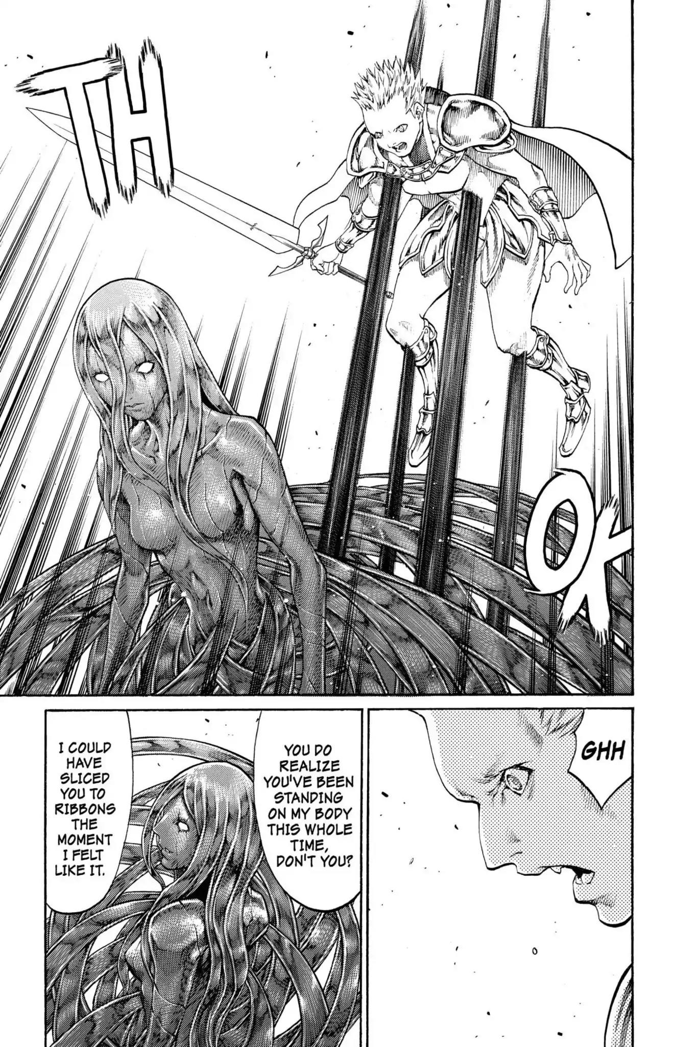 Claymore Chapter 70 page 19 - Chapter 70: Vol.13 Scene 70: The Defiant Ones, Part 3
