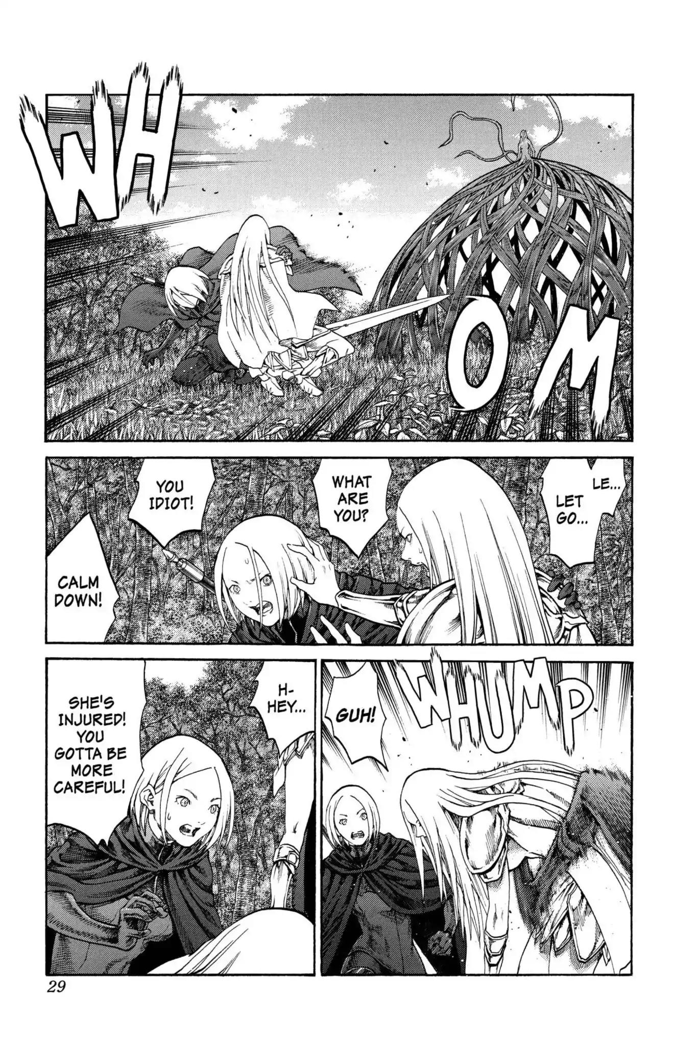 Claymore Chapter 70 page 29 - Chapter 70: Vol.13 Scene 70: The Defiant Ones, Part 3