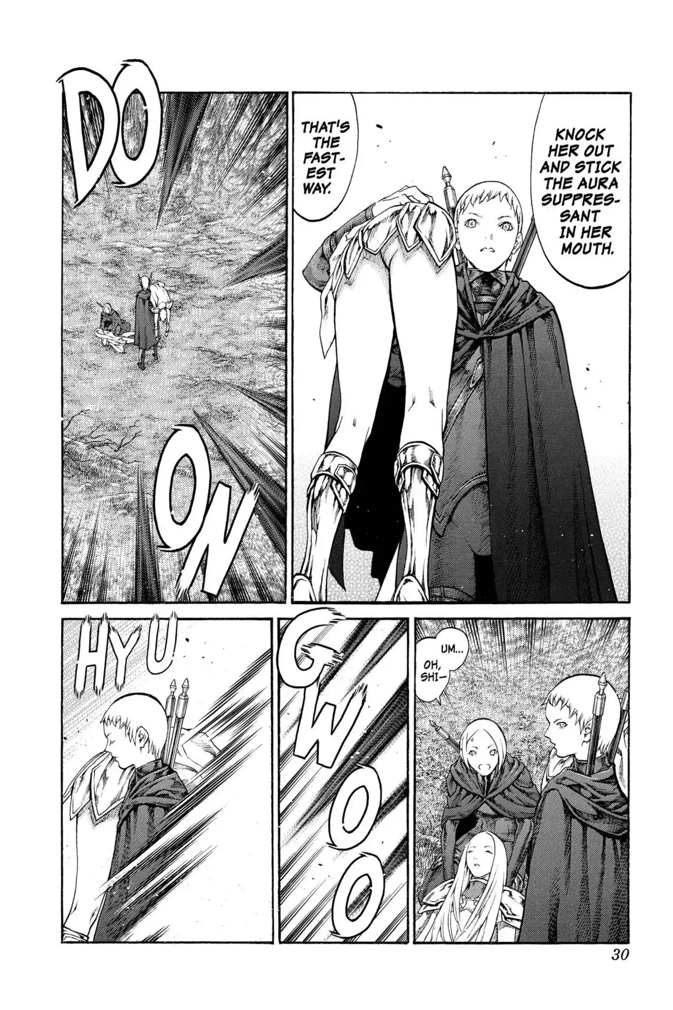 Claymore Chapter 70 page 30 - Chapter 70: Vol.13 Scene 70: The Defiant Ones, Part 3
