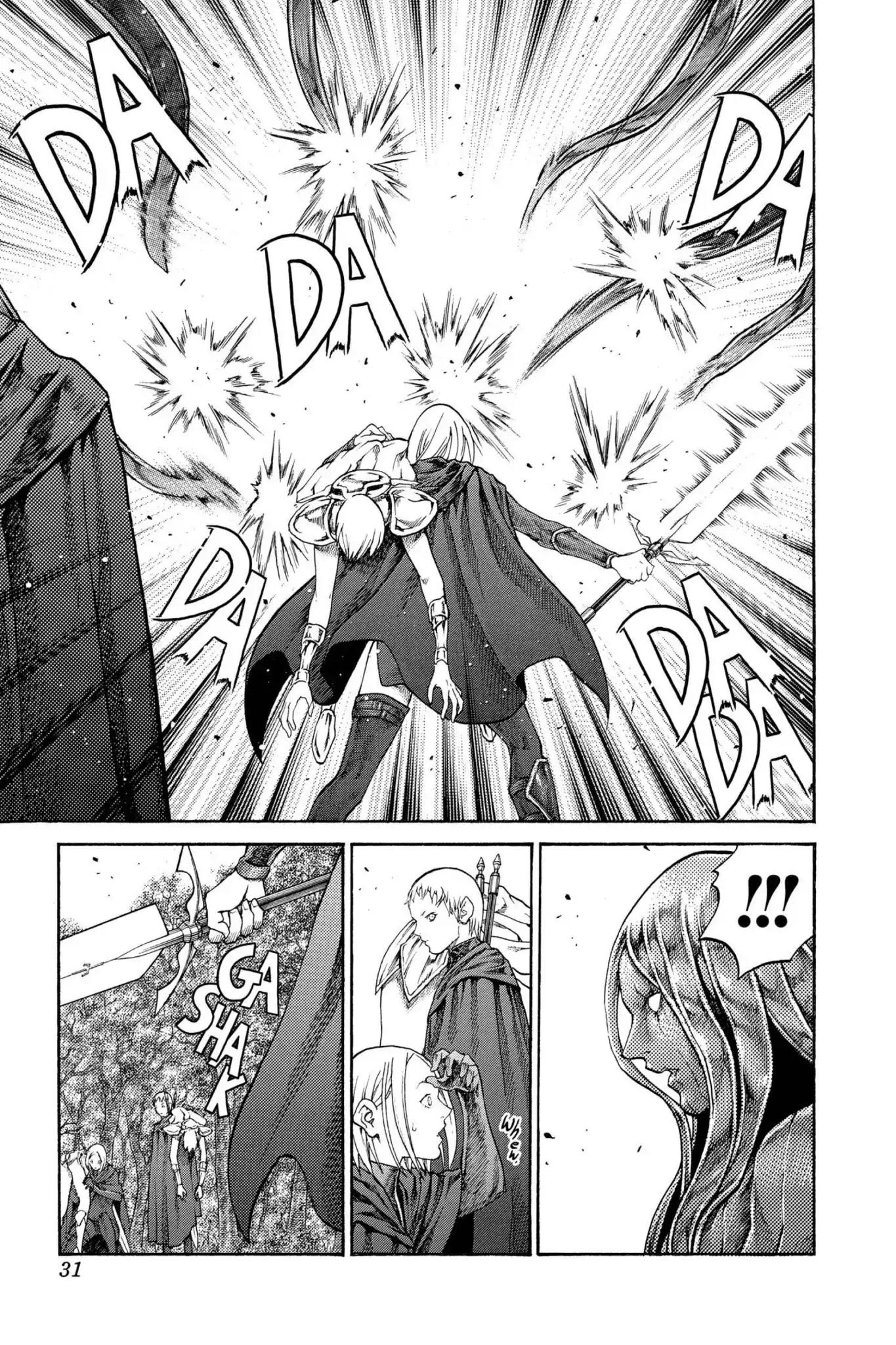 Claymore Chapter 70 page 31 - Chapter 70: Vol.13 Scene 70: The Defiant Ones, Part 3