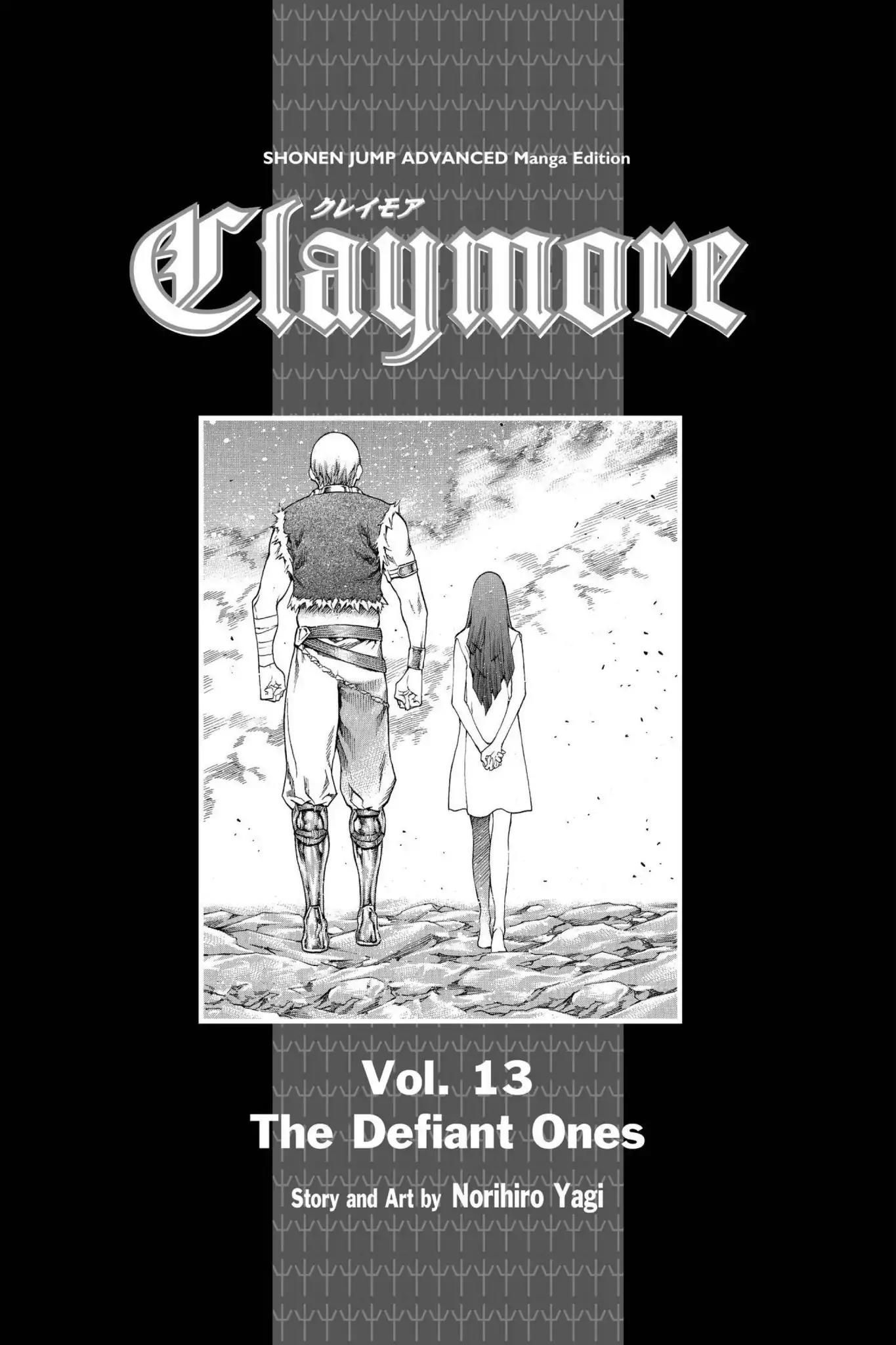 Claymore Chapter 70 page 4 - Chapter 70: Vol.13 Scene 70: The Defiant Ones, Part 3