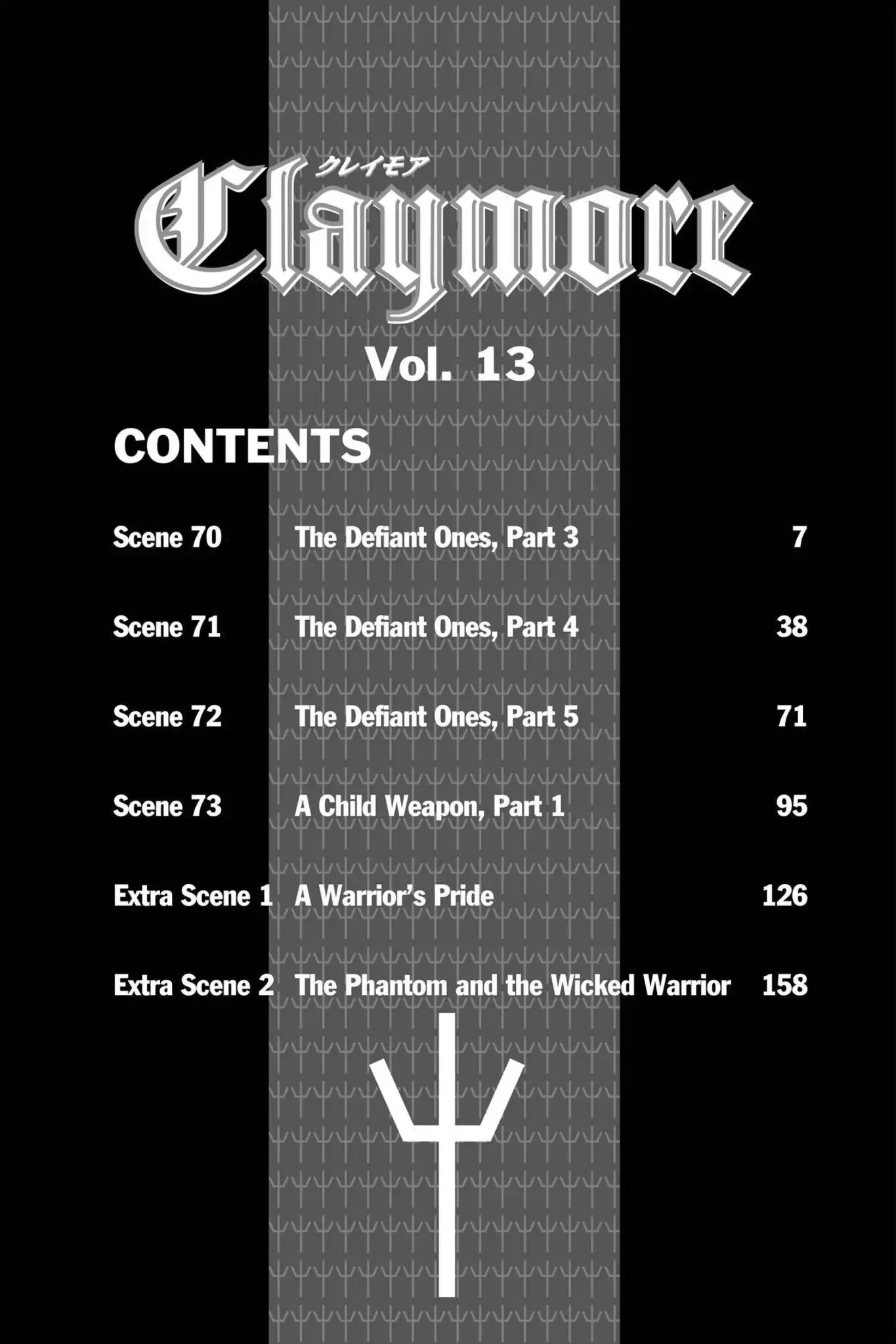 Claymore Chapter 70 page 6 - Chapter 70: Vol.13 Scene 70: The Defiant Ones, Part 3