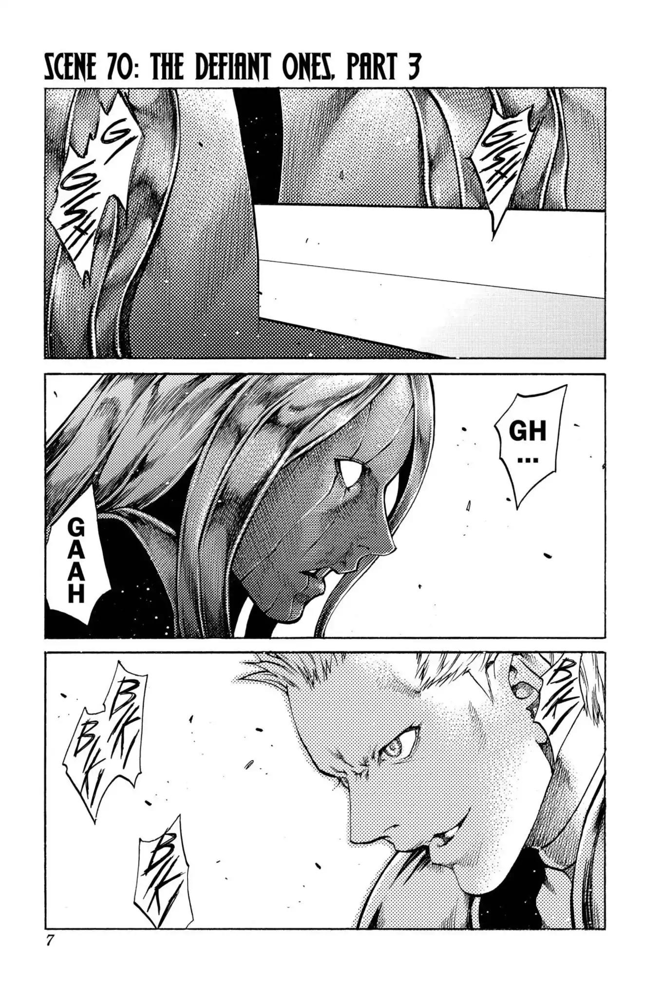 Claymore Chapter 70 page 7 - Chapter 70: Vol.13 Scene 70: The Defiant Ones, Part 3