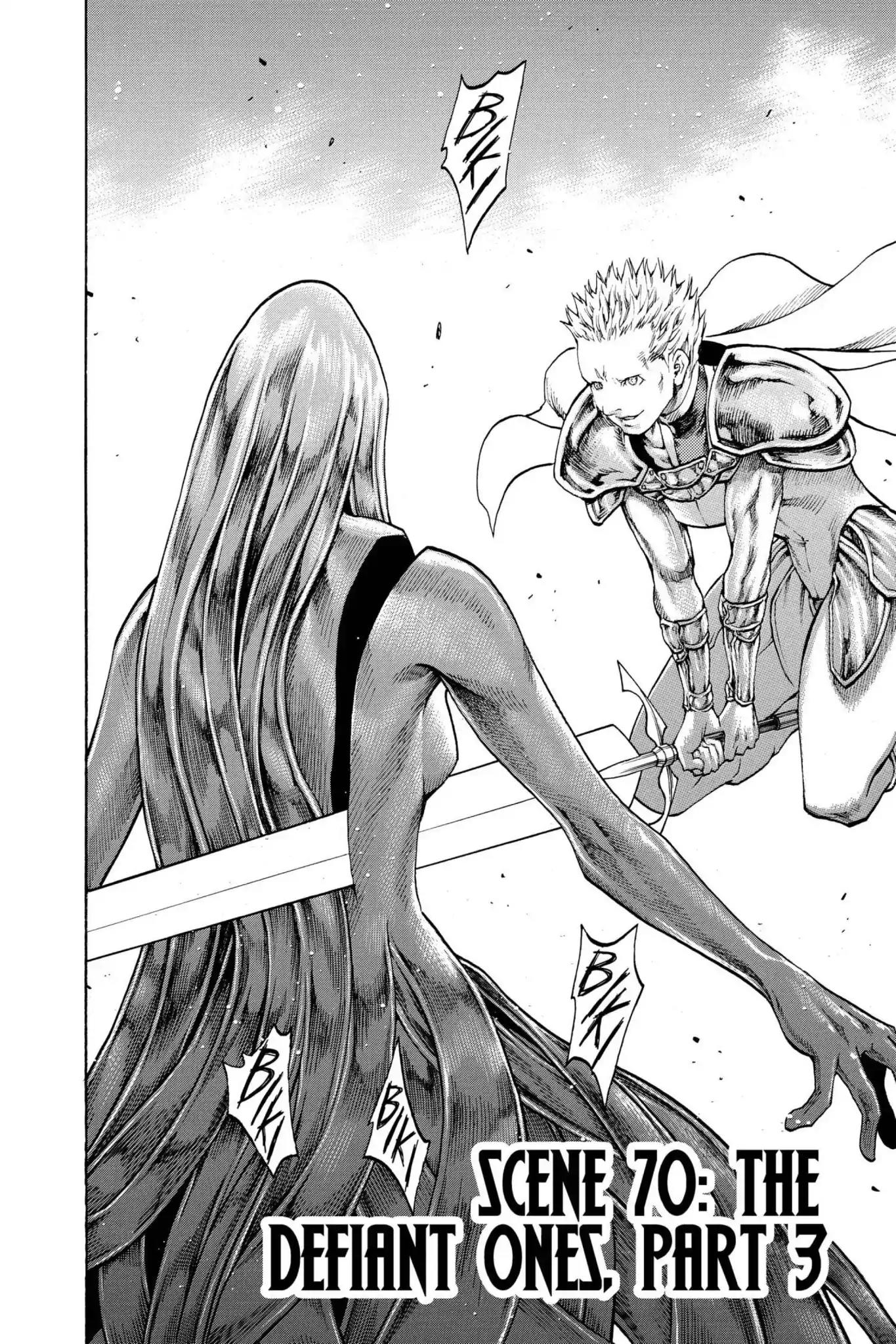 Claymore Chapter 70 page 8 - Chapter 70: Vol.13 Scene 70: The Defiant Ones, Part 3