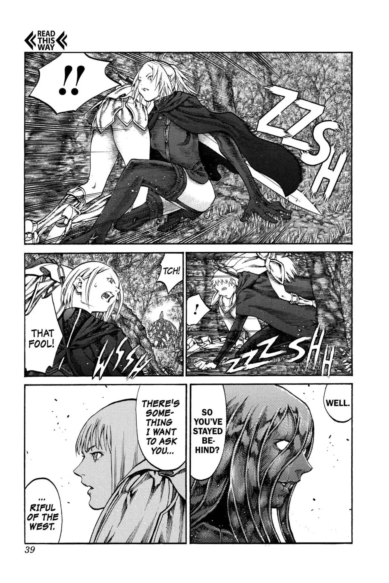 Claymore Chapter 71 page 2 - Chapter 71: Vol.13 Scene 71: The Defiant Ones, Part 4
