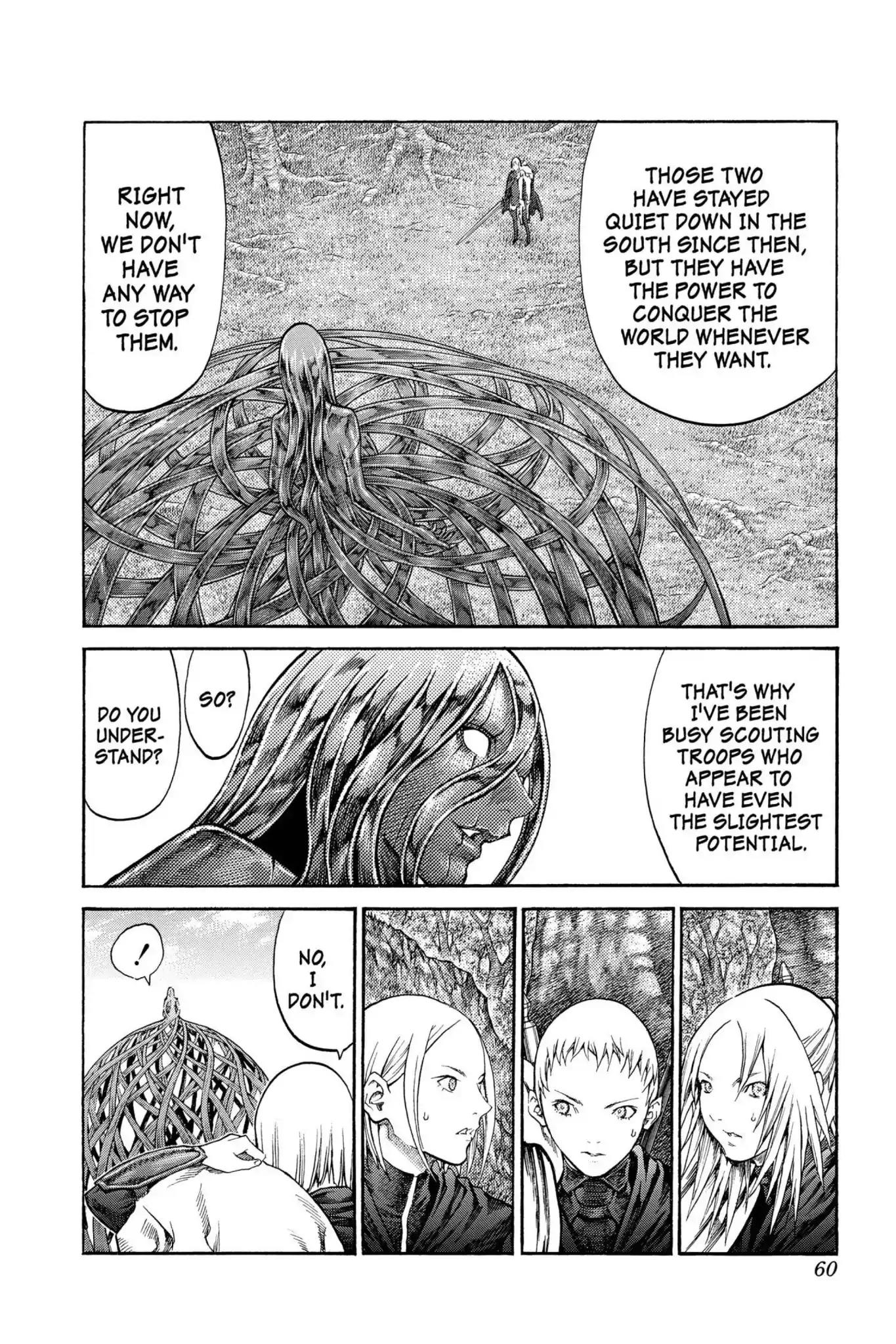 Claymore Chapter 71 page 21 - Chapter 71: Vol.13 Scene 71: The Defiant Ones, Part 4