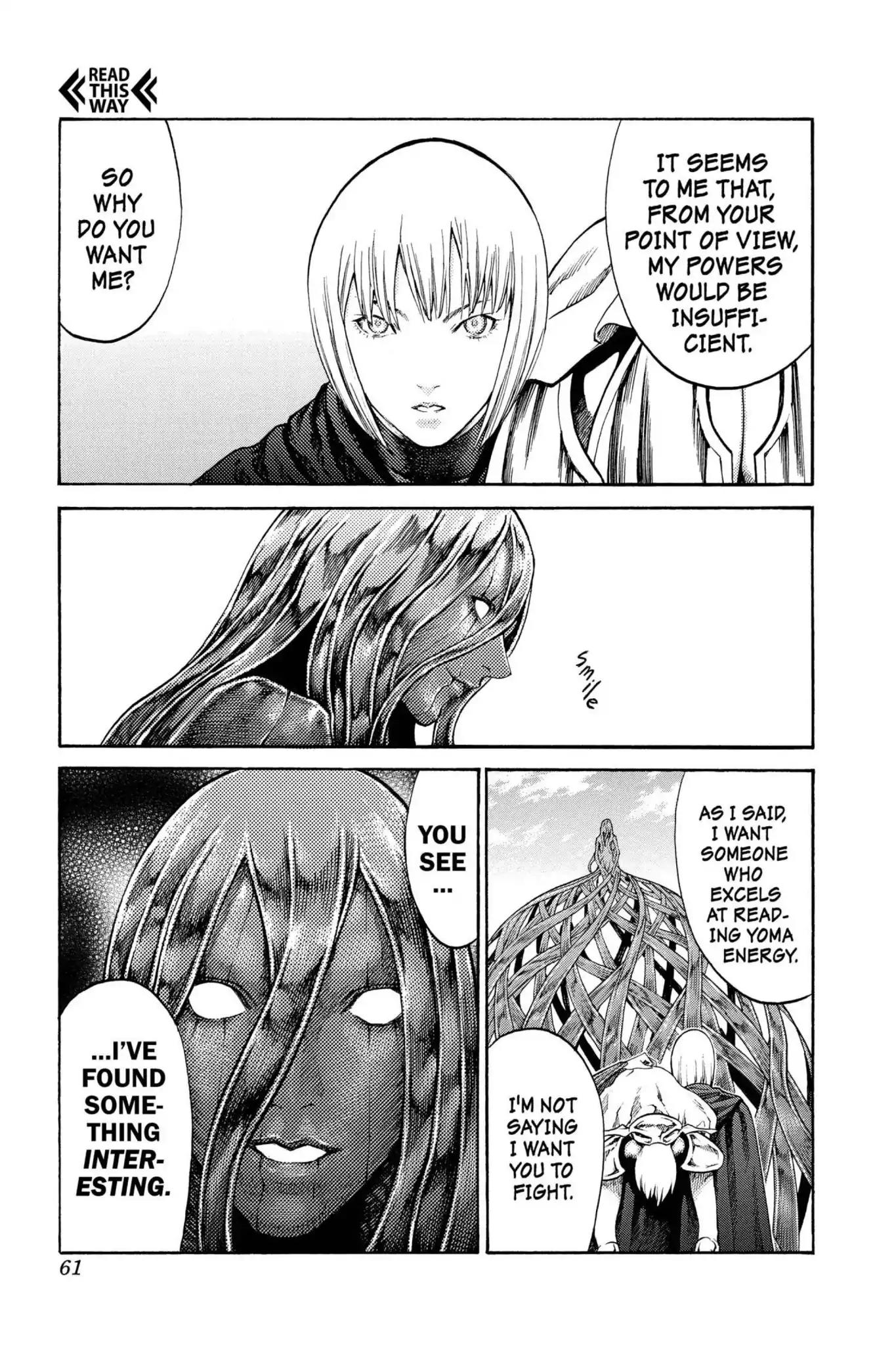Claymore Chapter 71 page 22 - Chapter 71: Vol.13 Scene 71: The Defiant Ones, Part 4