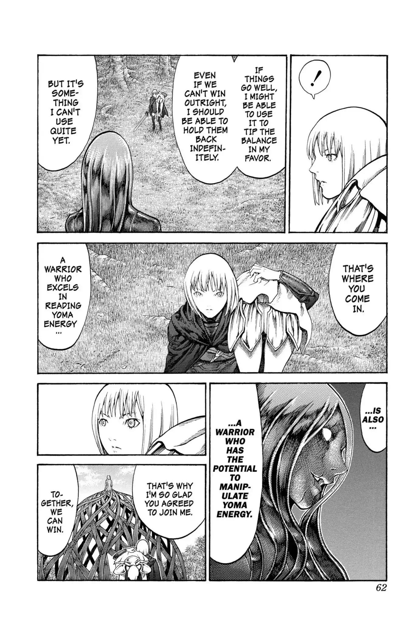 Claymore Chapter 71 page 23 - Chapter 71: Vol.13 Scene 71: The Defiant Ones, Part 4