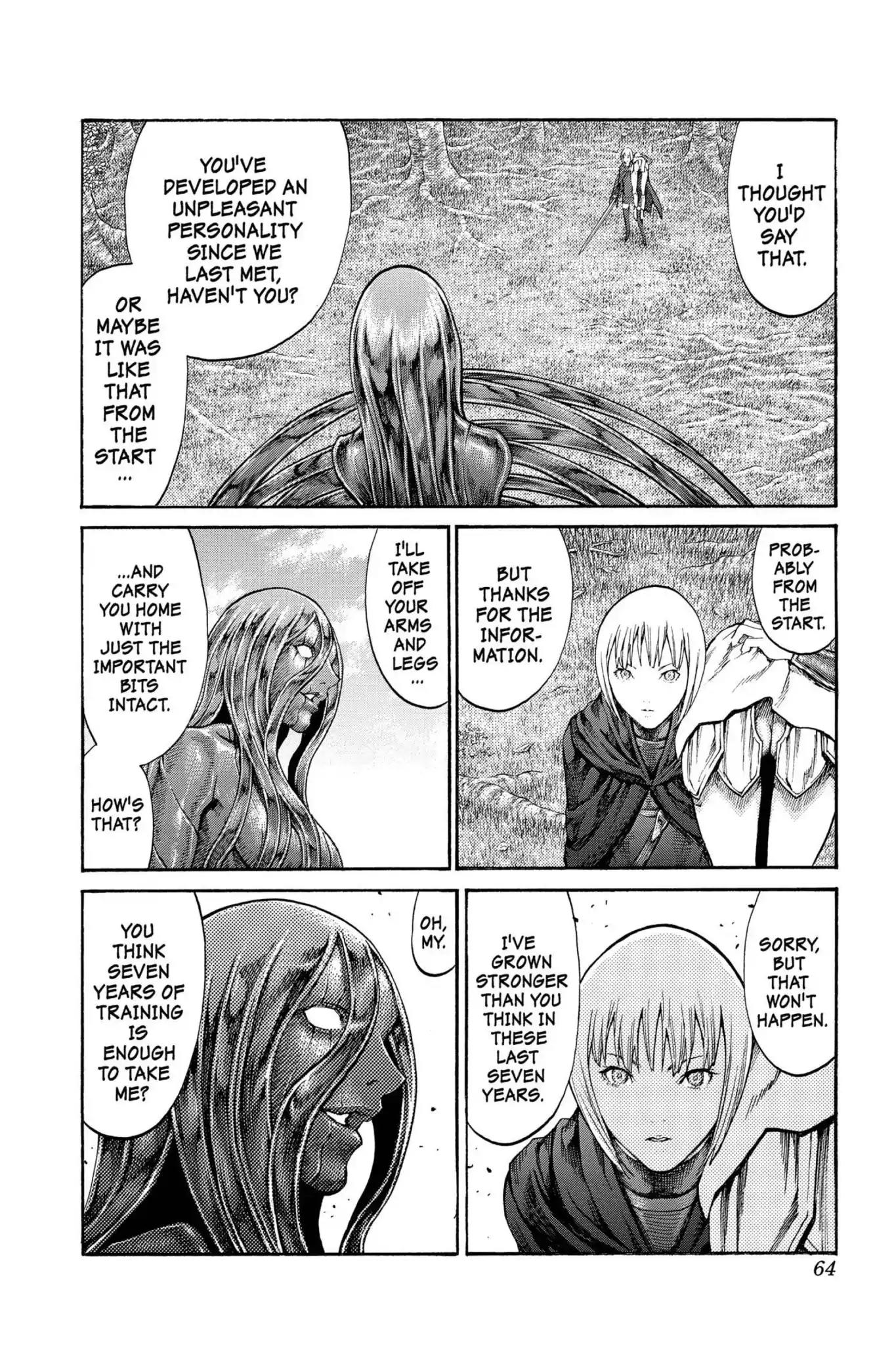Claymore Chapter 71 page 25 - Chapter 71: Vol.13 Scene 71: The Defiant Ones, Part 4