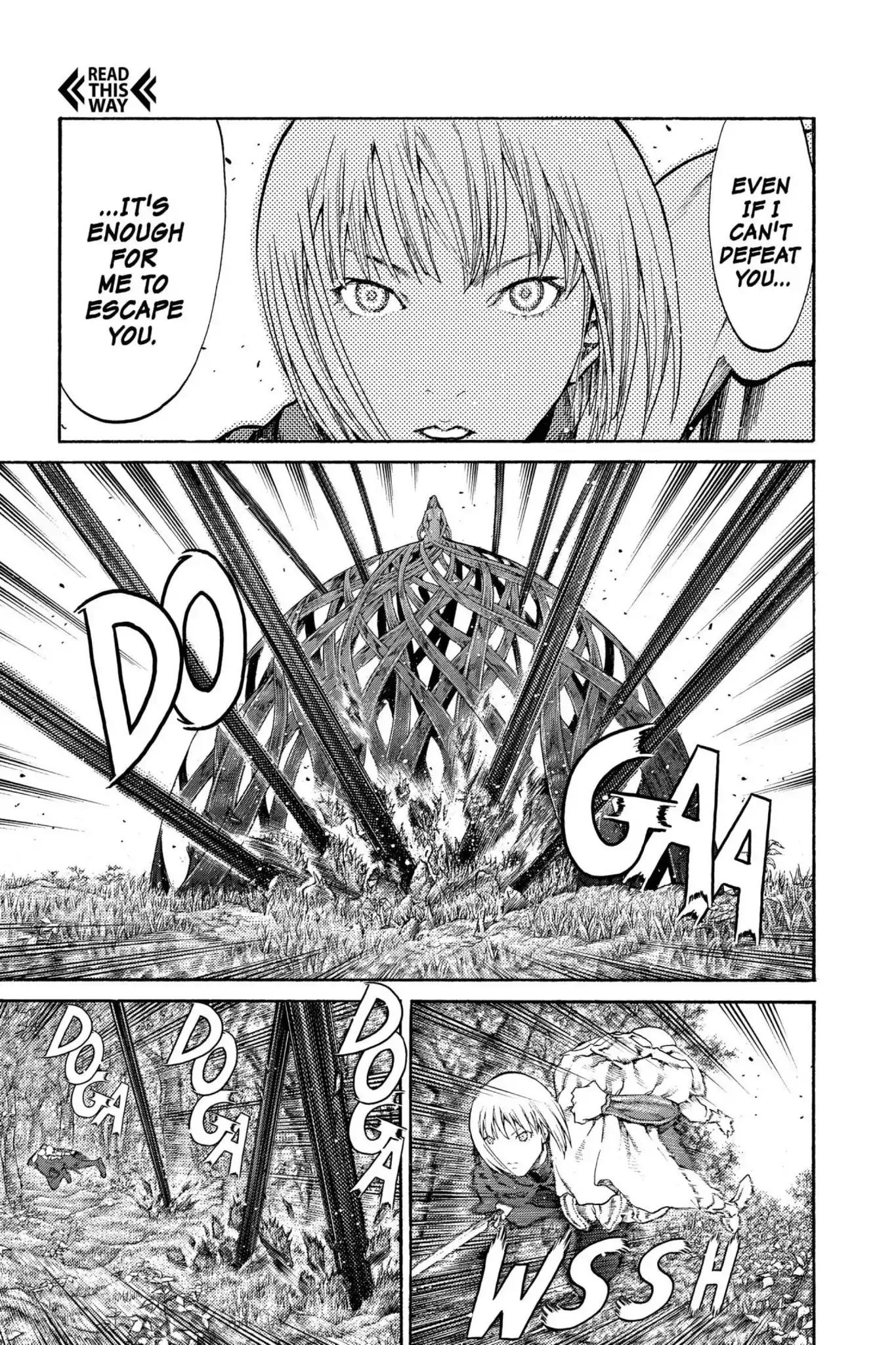 Claymore Chapter 71 page 26 - Chapter 71: Vol.13 Scene 71: The Defiant Ones, Part 4