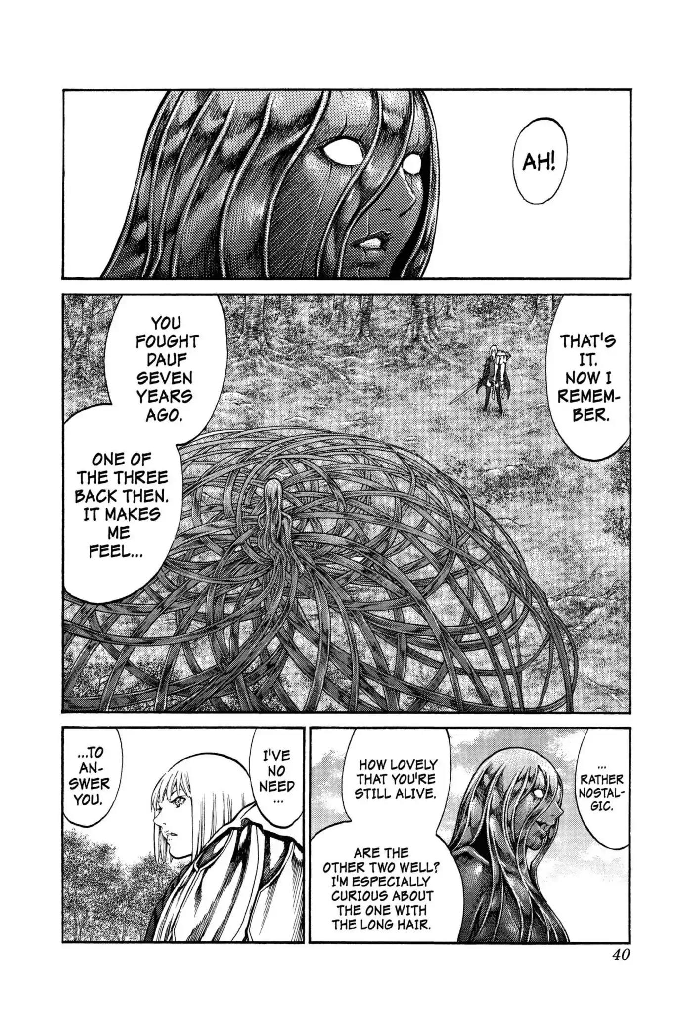 Claymore Chapter 71 page 3 - Chapter 71: Vol.13 Scene 71: The Defiant Ones, Part 4