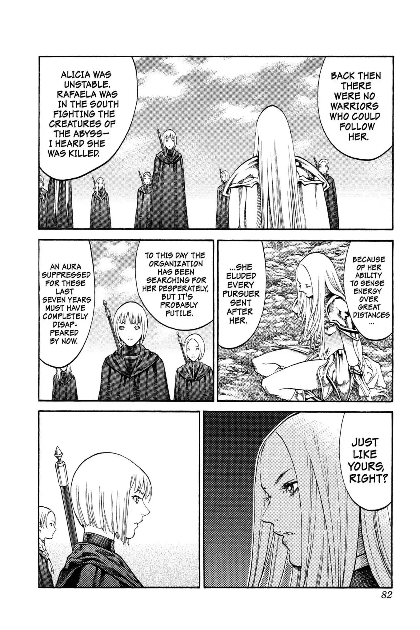 Claymore Chapter 72 page 11 - Chapter 72: Vol.13 Scene 72: The Defiant Ones, Part 5