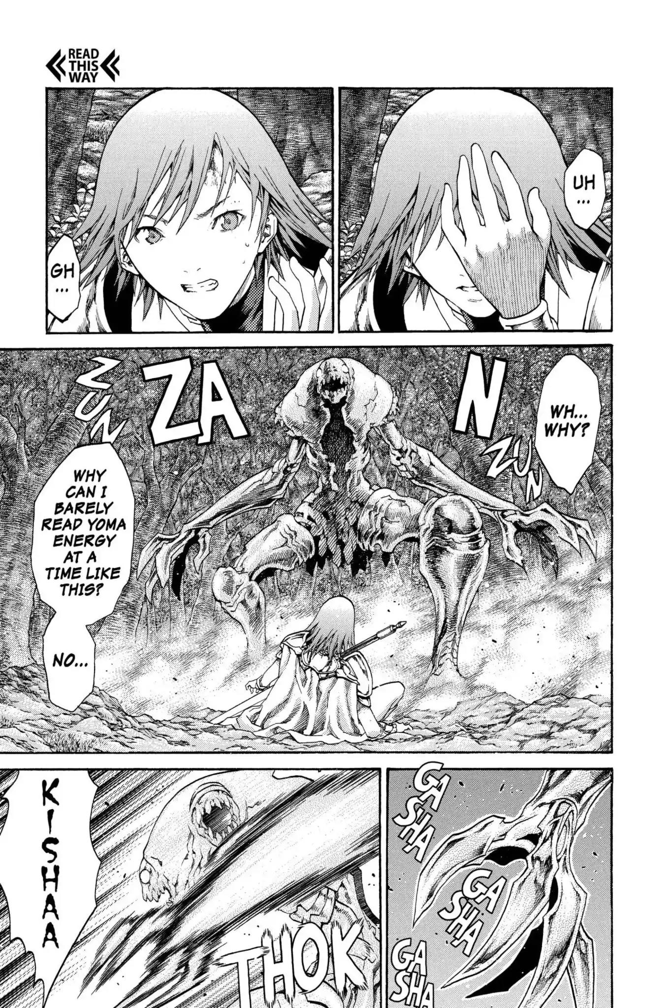 Claymore Chapter 72 page 18 - Chapter 72: Vol.13 Scene 72: The Defiant Ones, Part 5