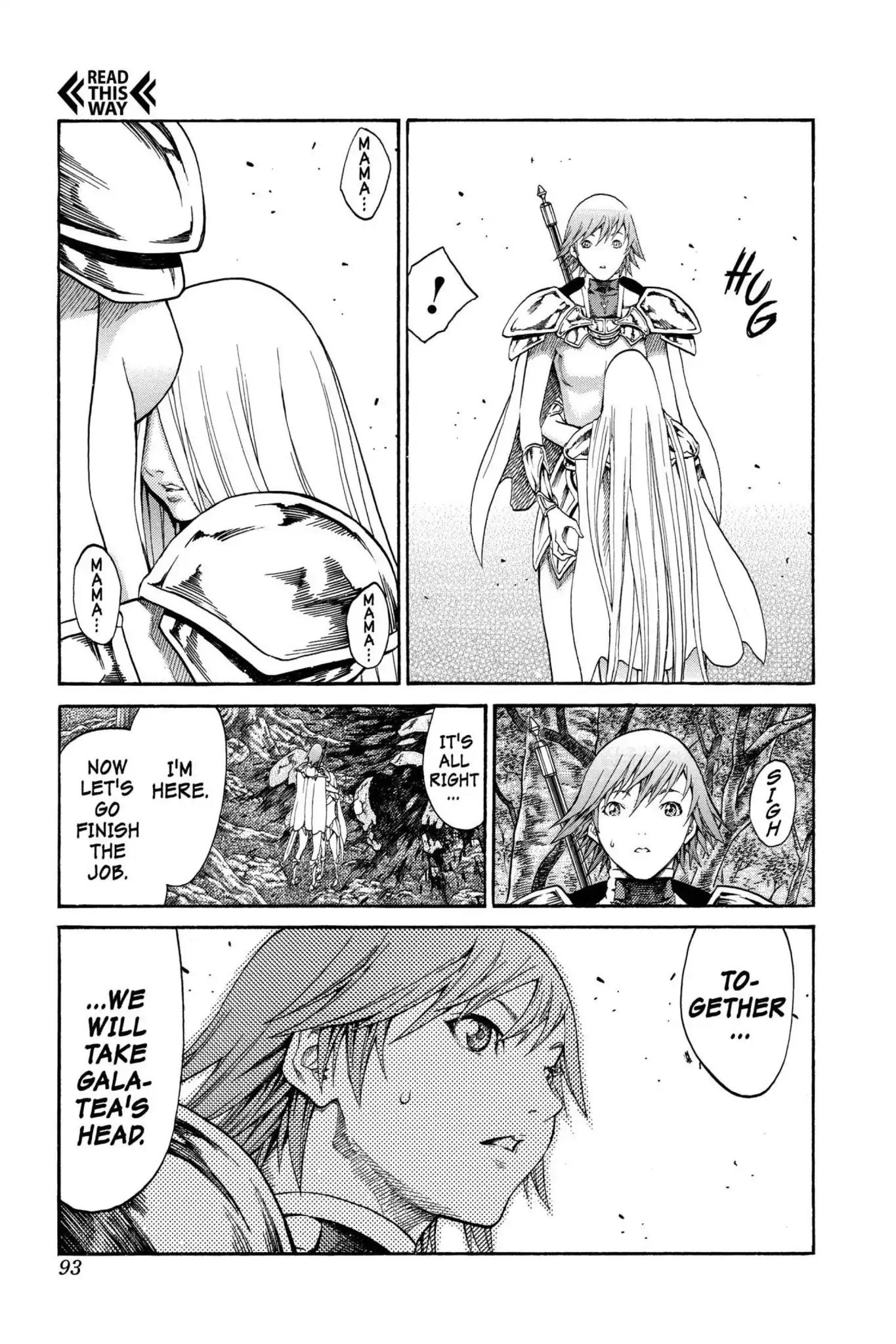 Claymore Chapter 72 page 22 - Chapter 72: Vol.13 Scene 72: The Defiant Ones, Part 5