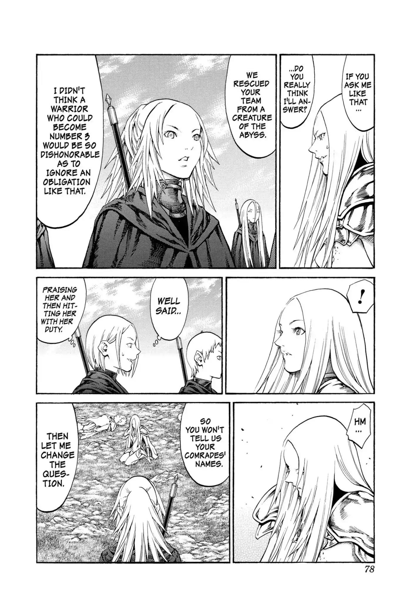 Claymore Chapter 72 page 7 - Chapter 72: Vol.13 Scene 72: The Defiant Ones, Part 5
