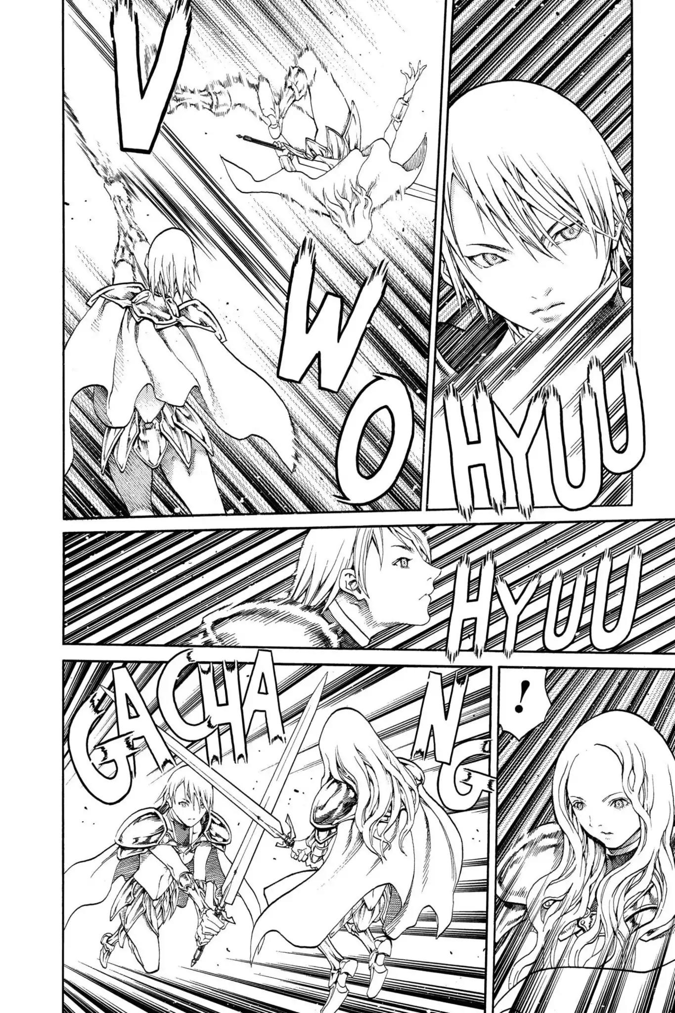 Claymore Chapter 73.5 page 13 - Vol.13 Extra Scene 1: A Warrior's Pride