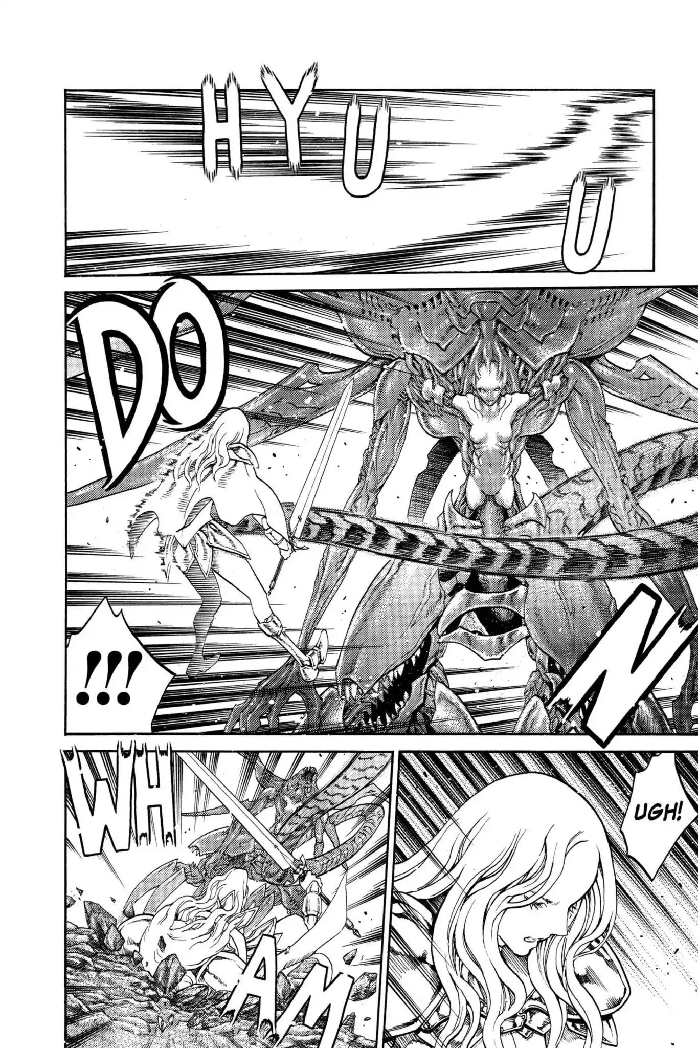 Claymore Chapter 73.5 page 20 - Vol.13 Extra Scene 1: A Warrior's Pride
