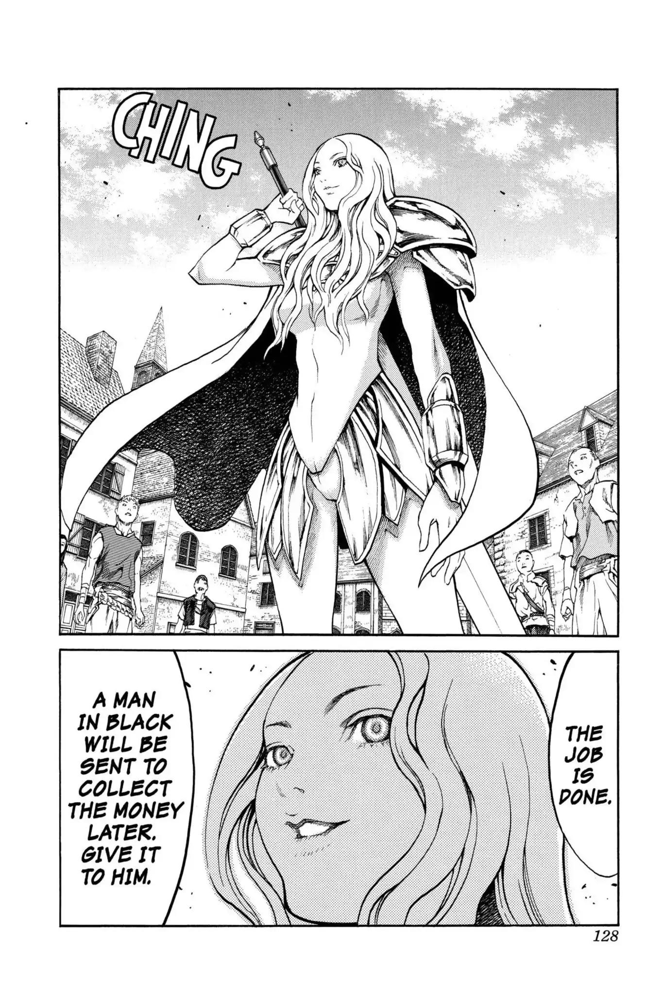 Claymore Chapter 73.5 page 3 - Vol.13 Extra Scene 1: A Warrior's Pride