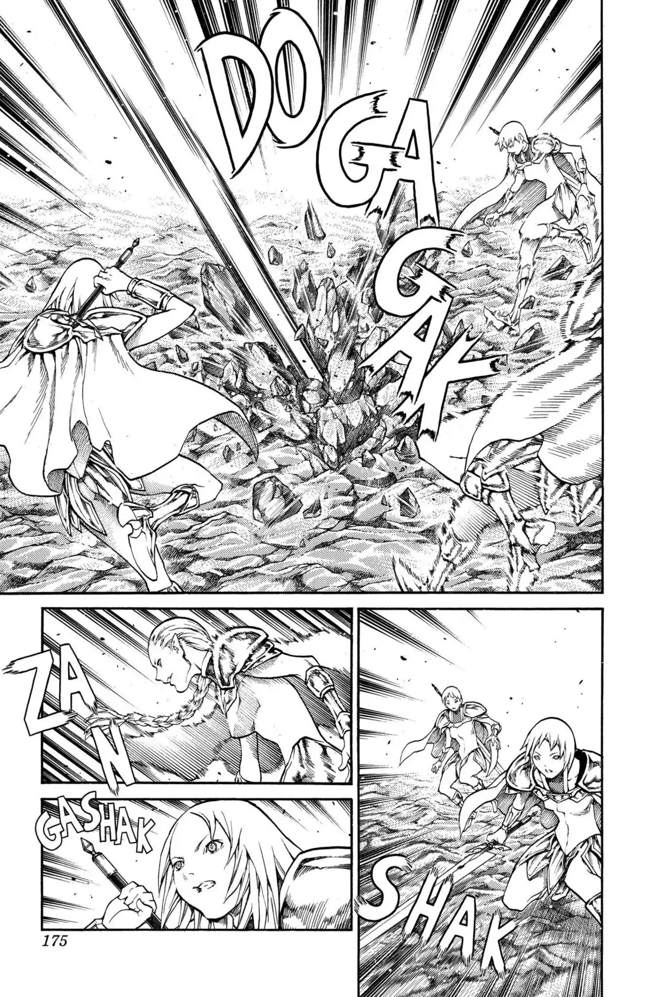 Claymore Chapter 73.6 page 18 - Vol.13 Extra Scene 2: The Phantom and the Wicked Warrior