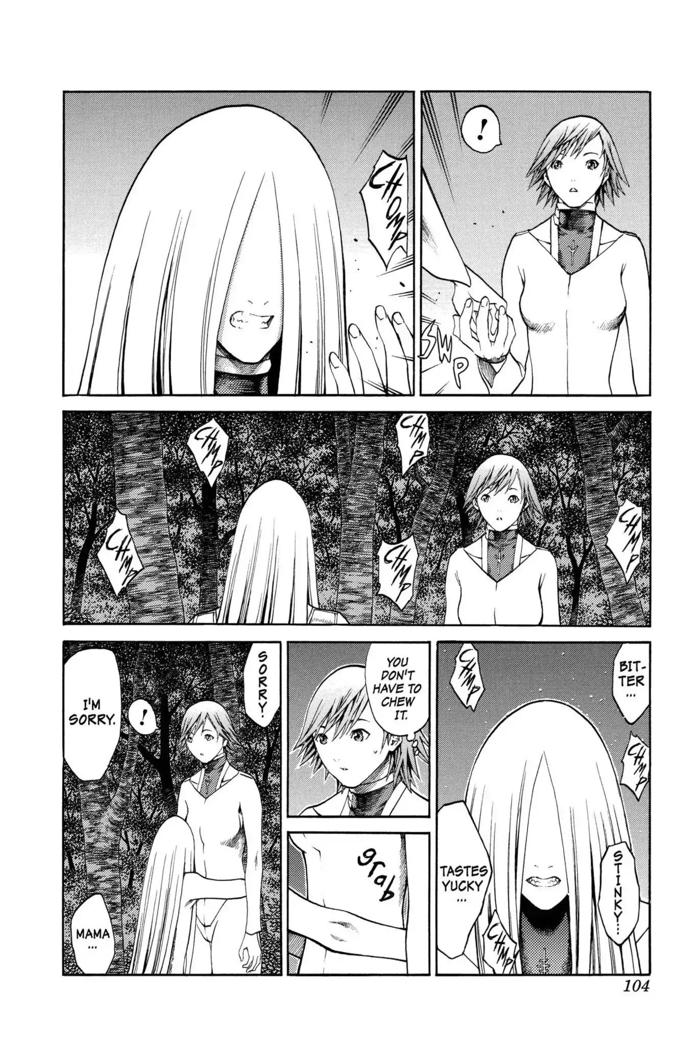 Claymore Chapter 73 page 10 - Chapter 73: Vol.13 Scene 73: A Child Weapon