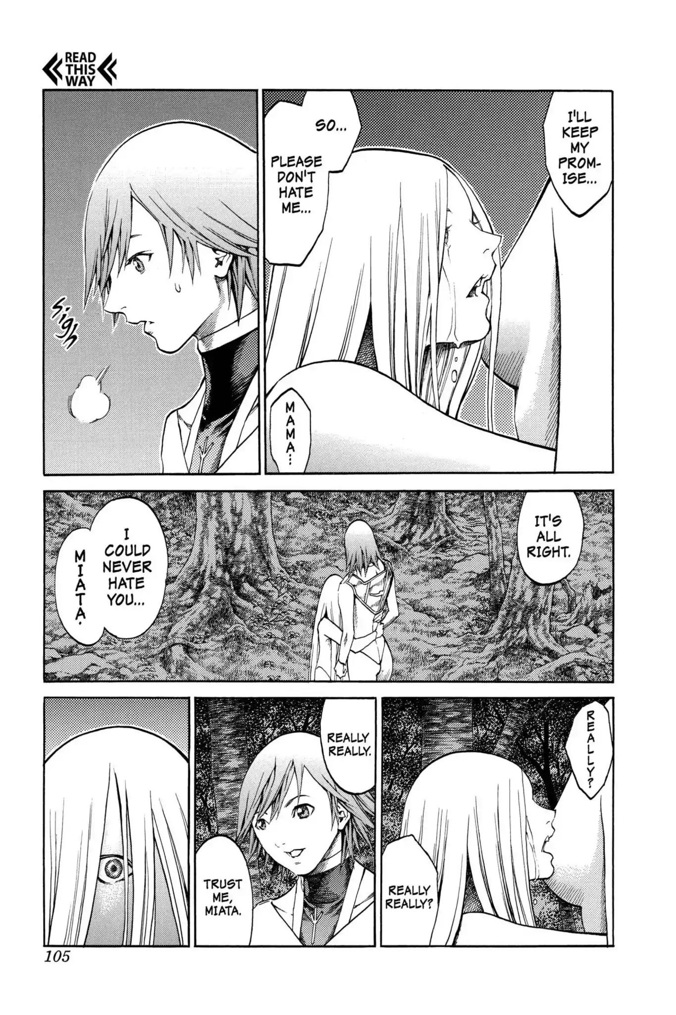 Claymore Chapter 73 page 11 - Chapter 73: Vol.13 Scene 73: A Child Weapon