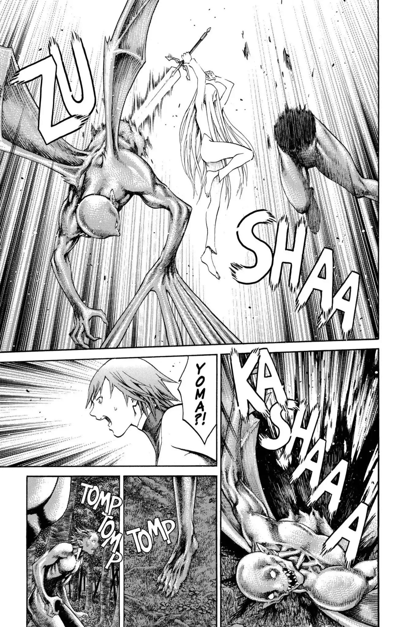 Claymore Chapter 73 page 13 - Chapter 73: Vol.13 Scene 73: A Child Weapon