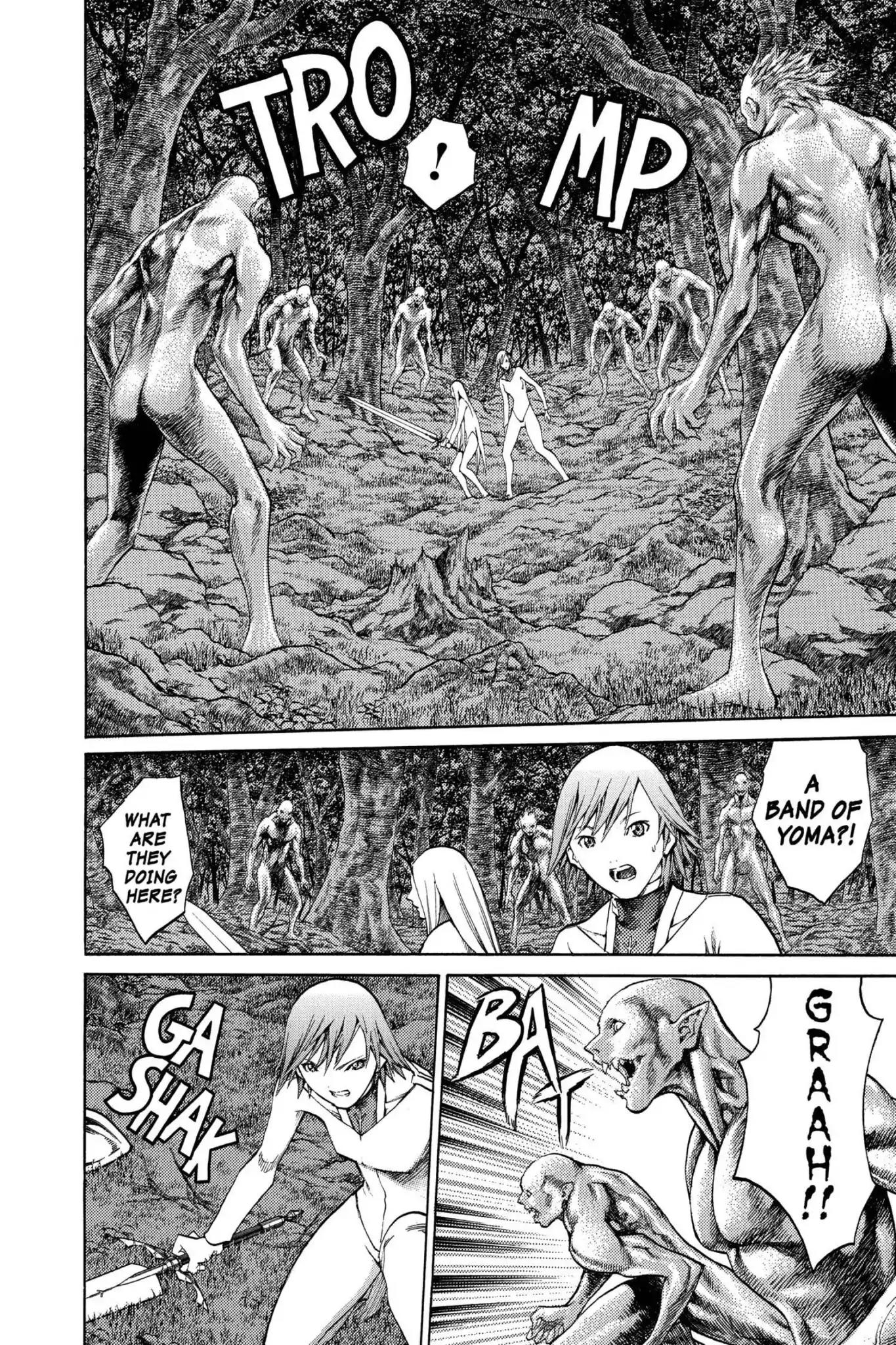 Claymore Chapter 73 page 14 - Chapter 73: Vol.13 Scene 73: A Child Weapon